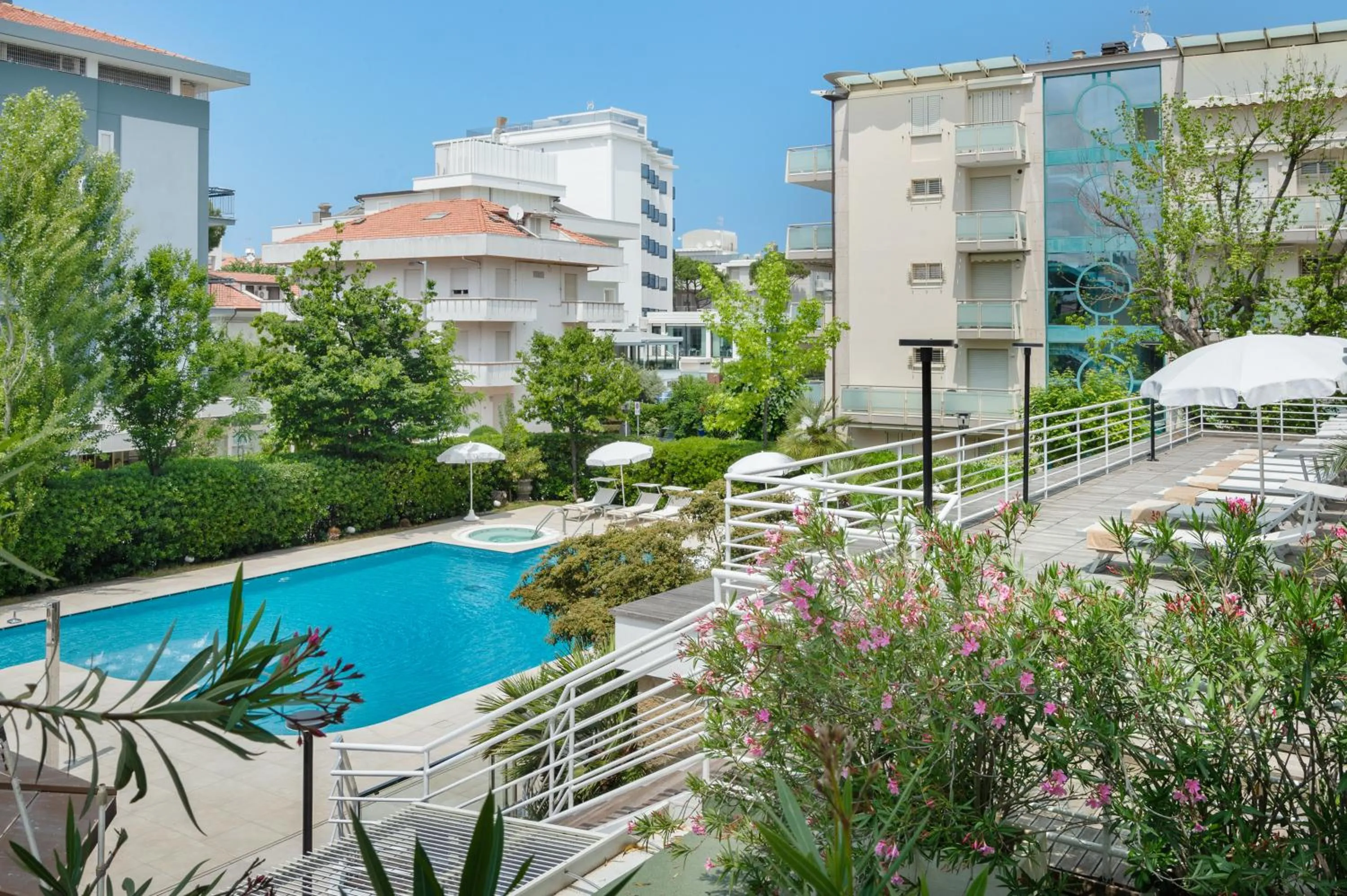 Swimming pool in Hotel Maddalena