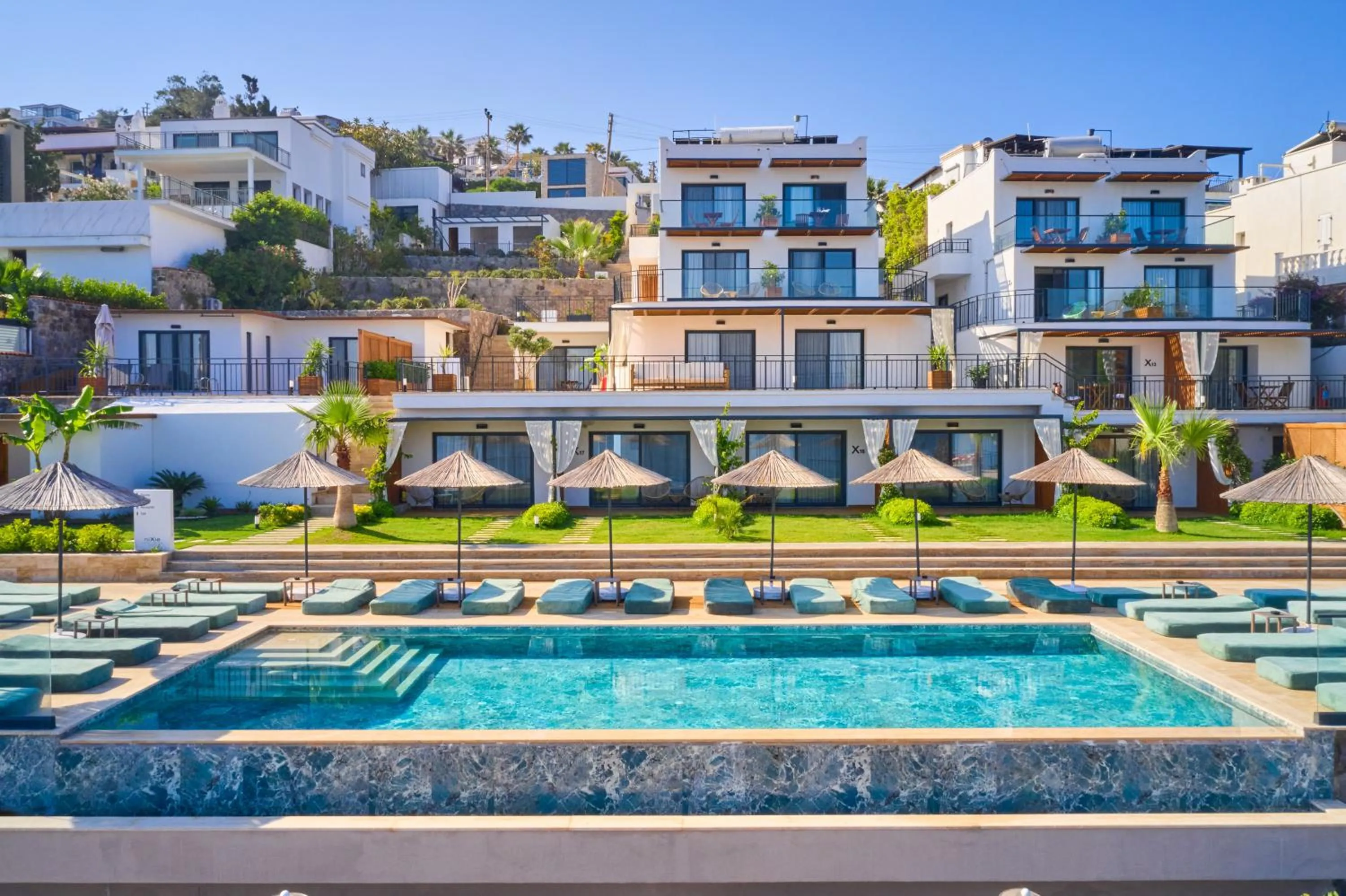 Property building, Swimming Pool in niXie Hotel & Beach - Adult Only