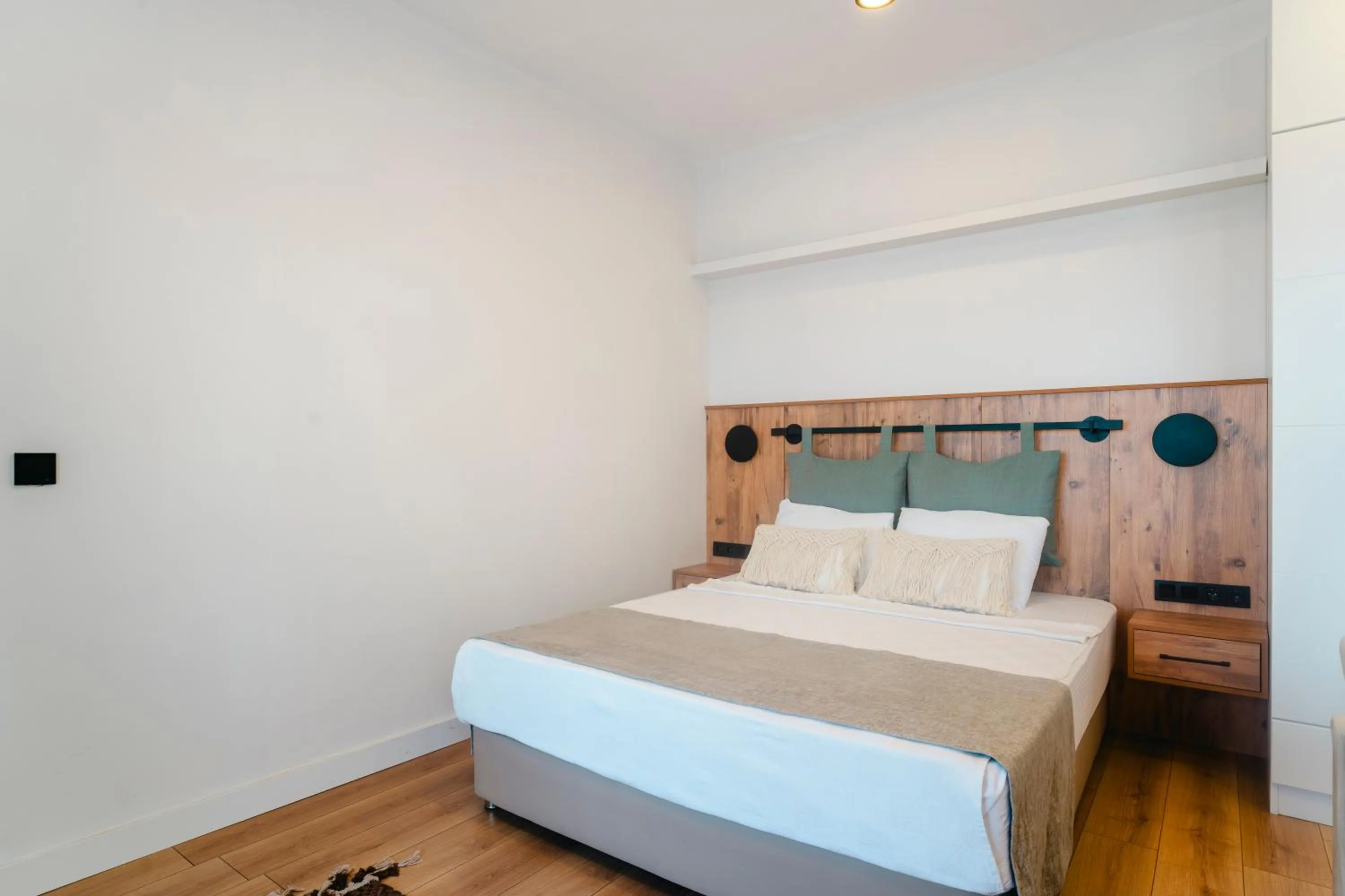 Bed in niXie Hotel & Beach - Adult Only