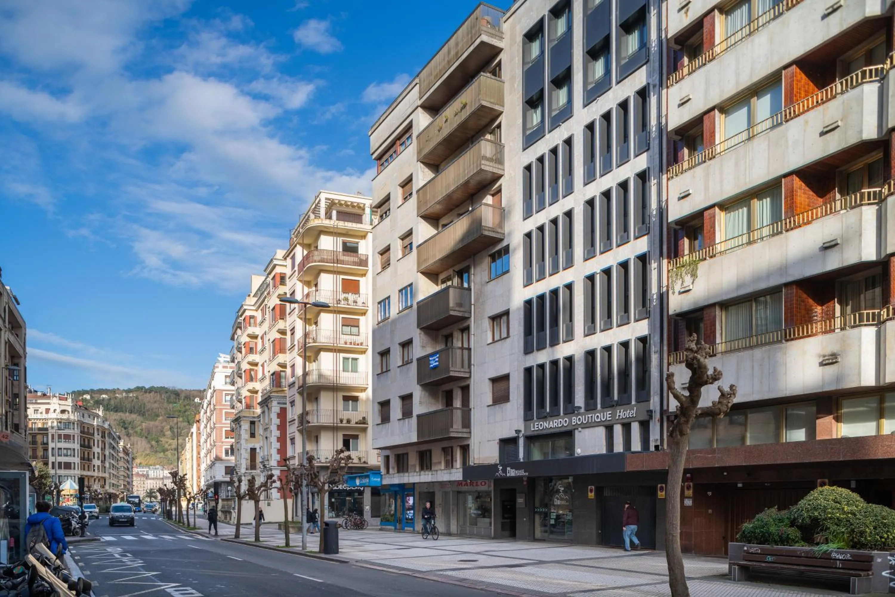 Facade/entrance in Leonardo Boutique Hotel San Sebastián