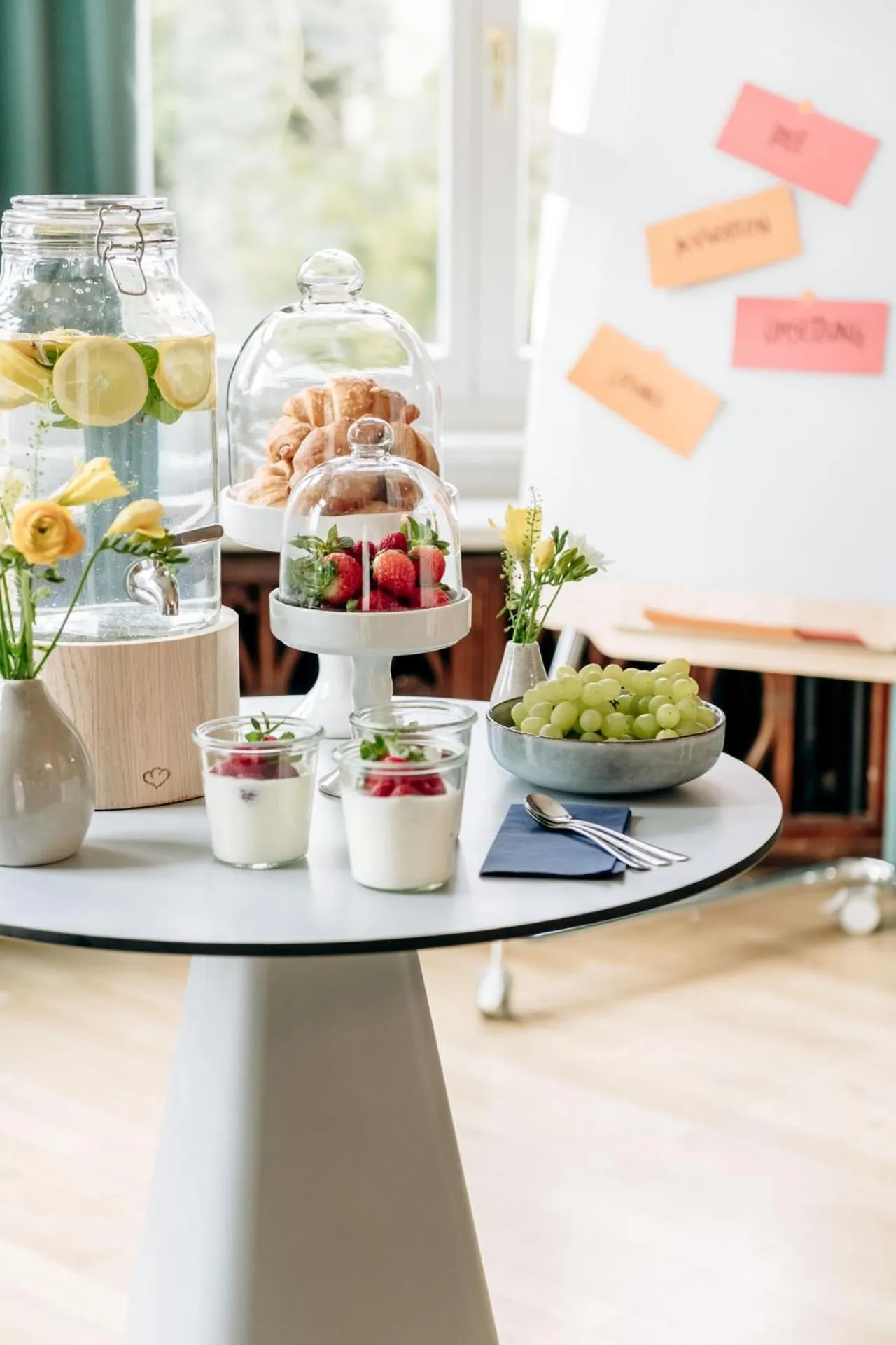 Food and drinks in Hotel Schloss Teutschenthal