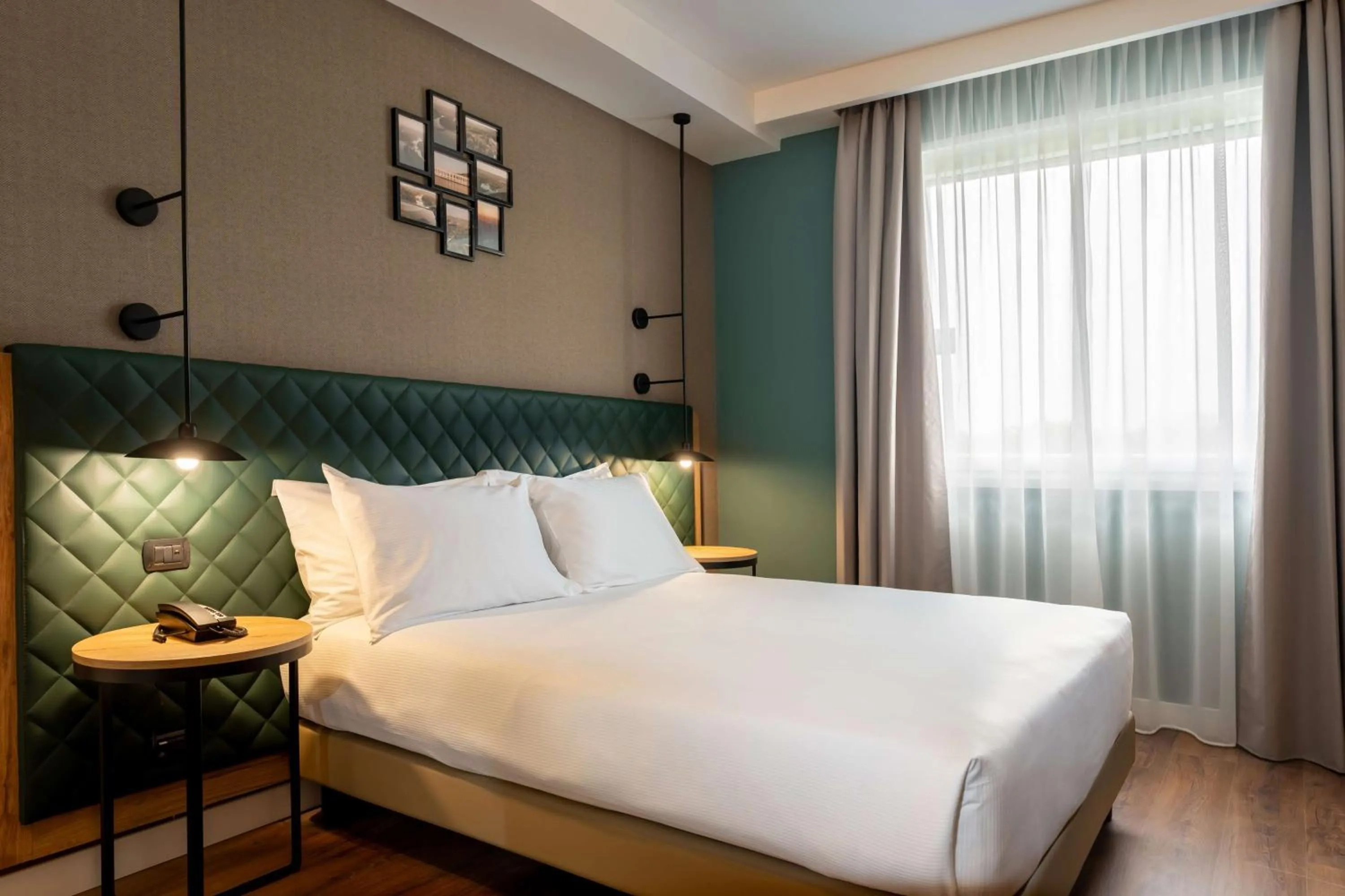 Bed in Hilton Garden Inn Milan Malpensa