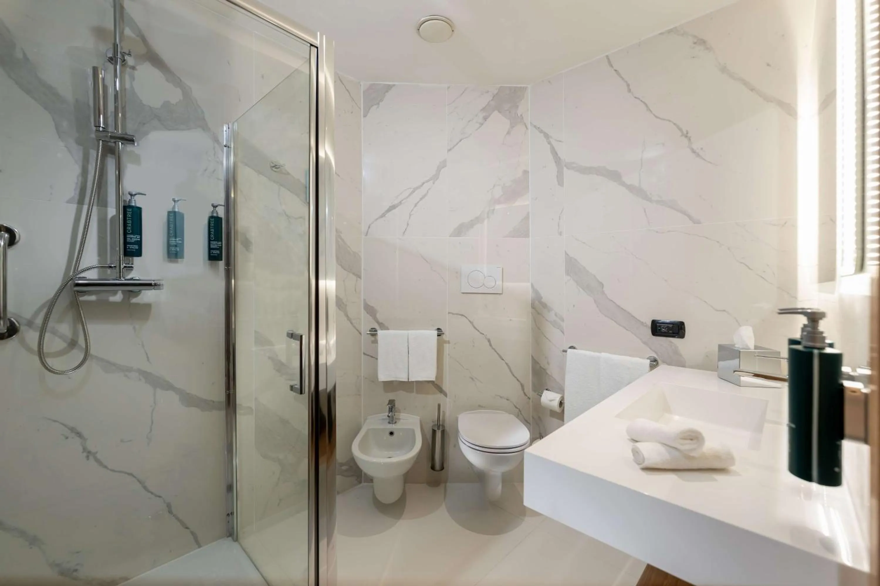 Bathroom in Hilton Garden Inn Milan Malpensa