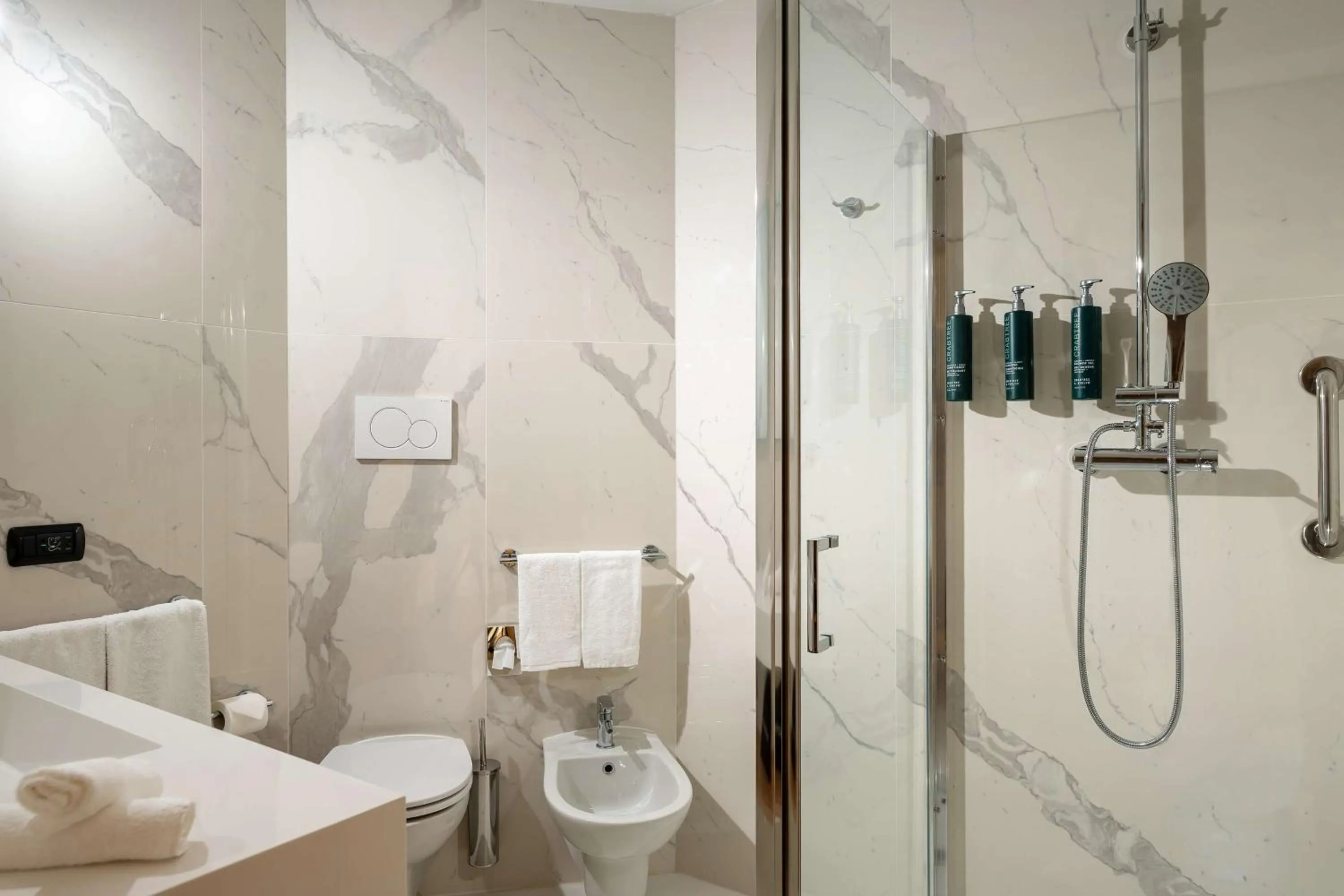 Bathroom in Hilton Garden Inn Milan Malpensa