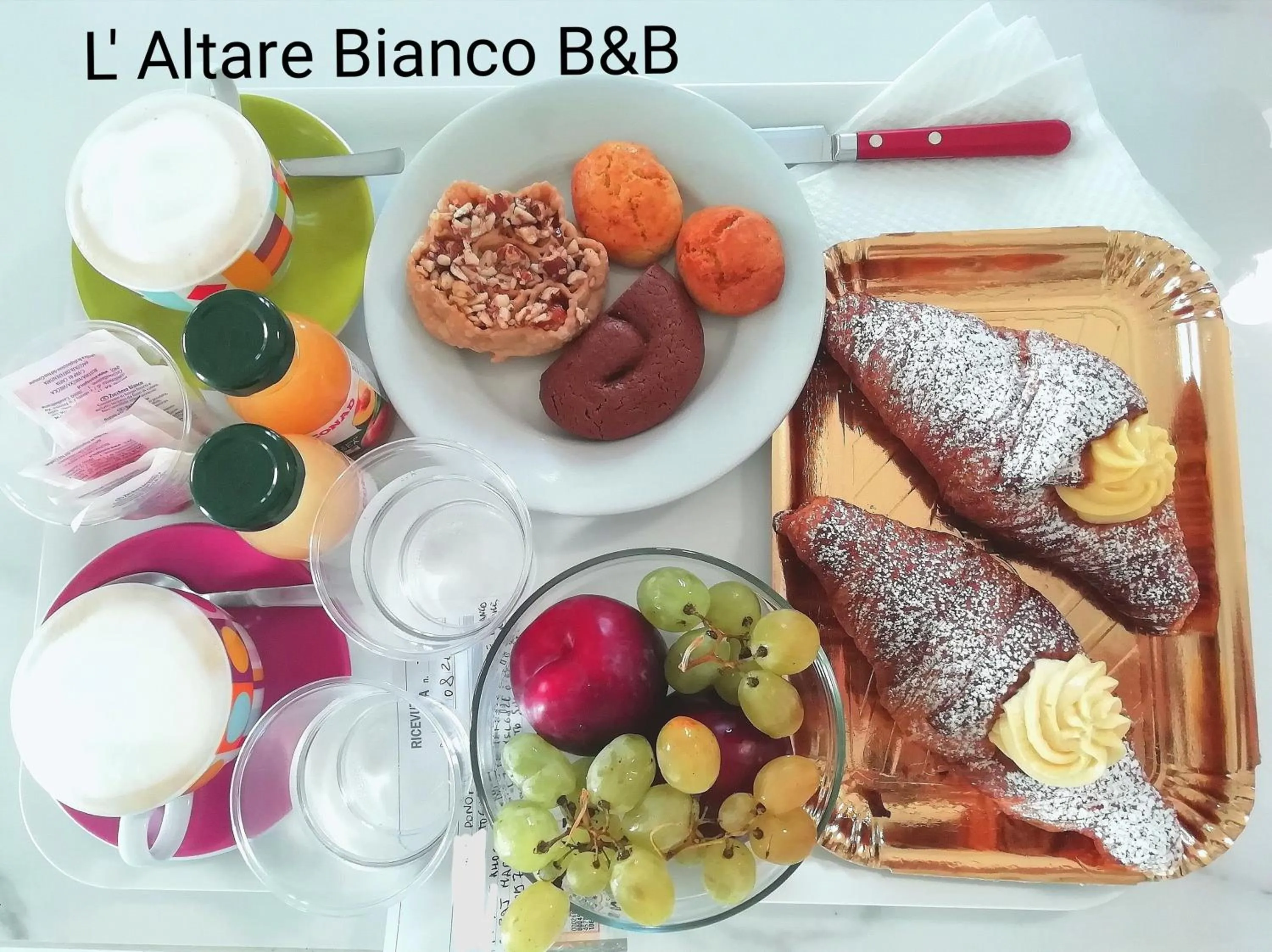 Breakfast in B&B L'Altare Bianco