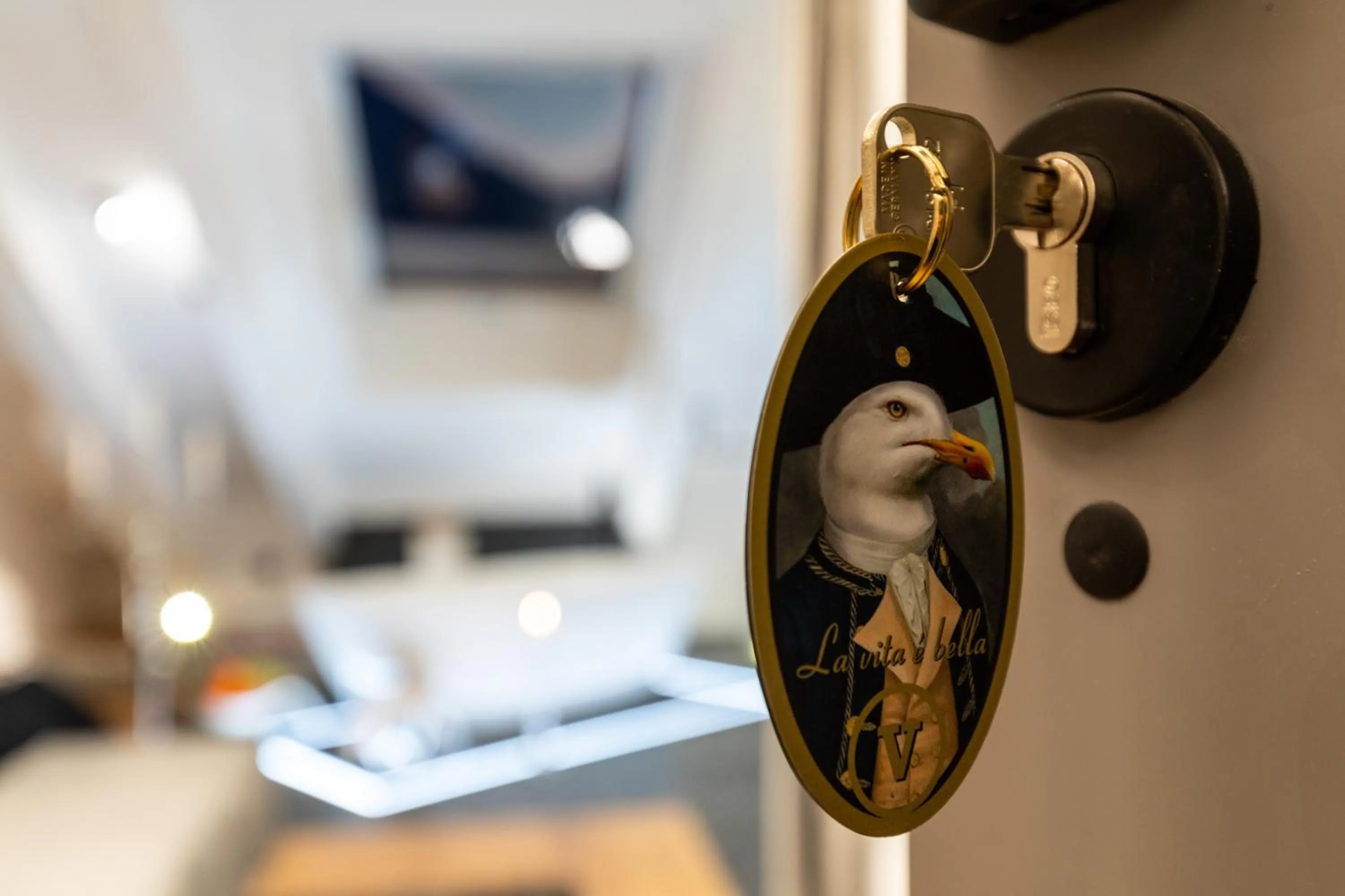 Decorative detail, Bed in La Vita e Bella V