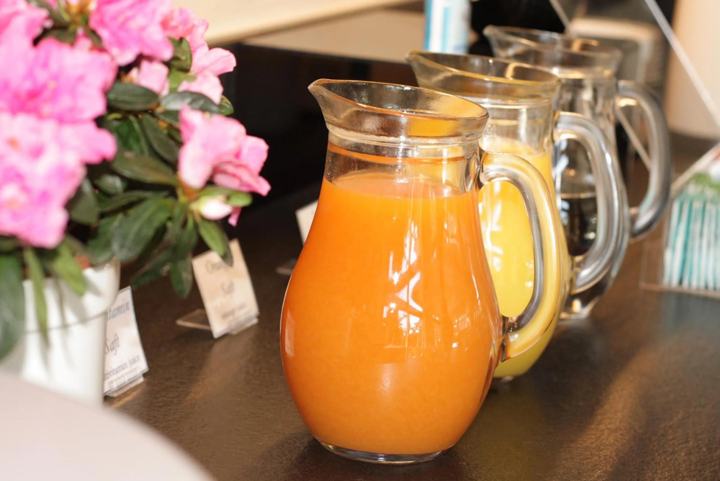 Buffet breakfast in Hotel Waldhorn