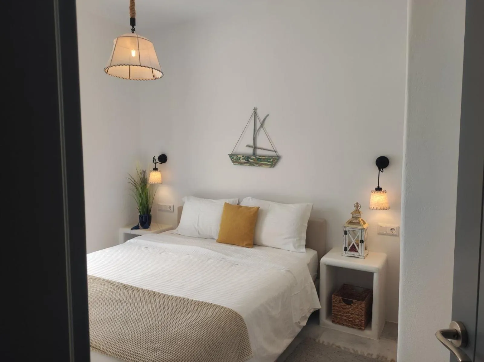 Bed in Krotiri View Paros