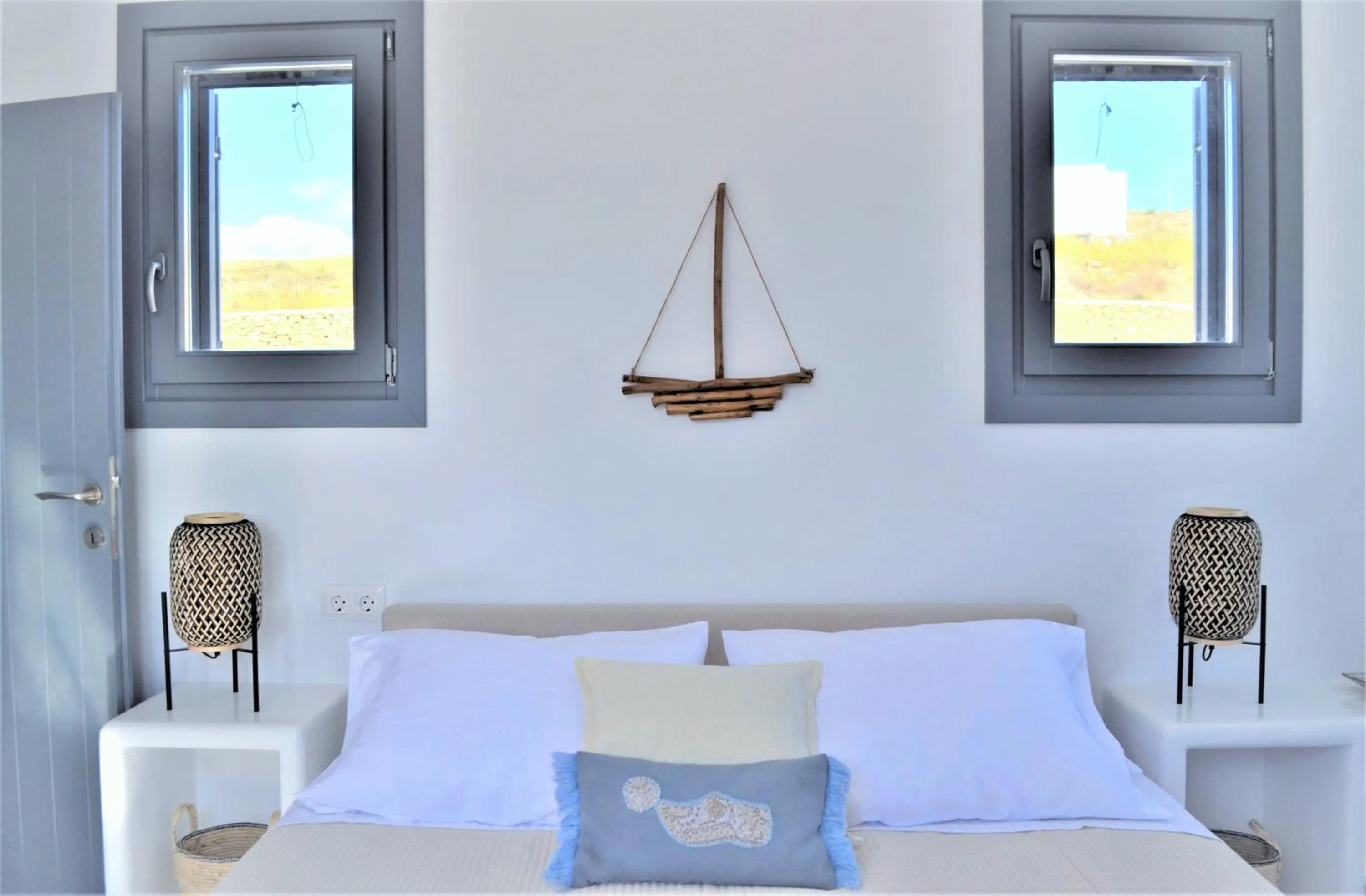 Bed in Krotiri View Paros
