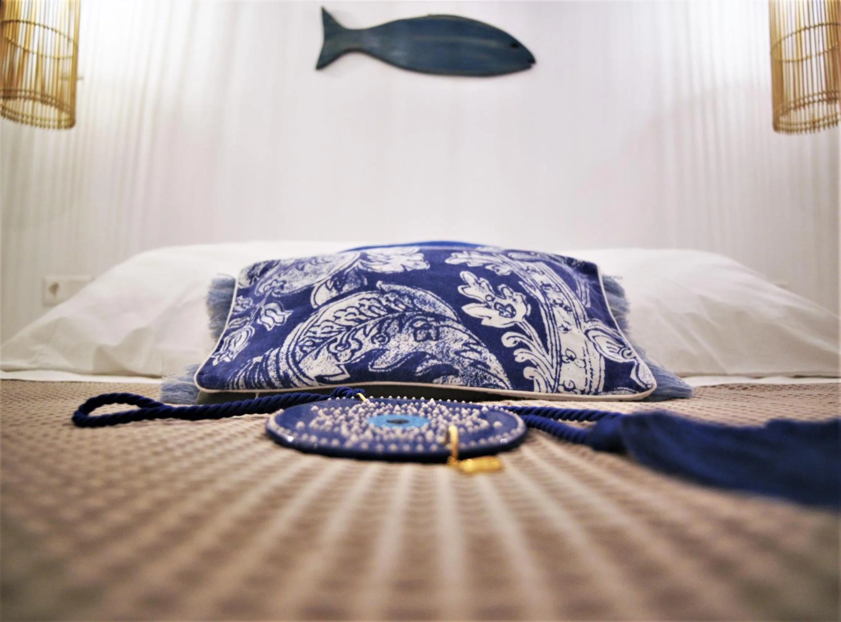 Bed in Krotiri View Paros