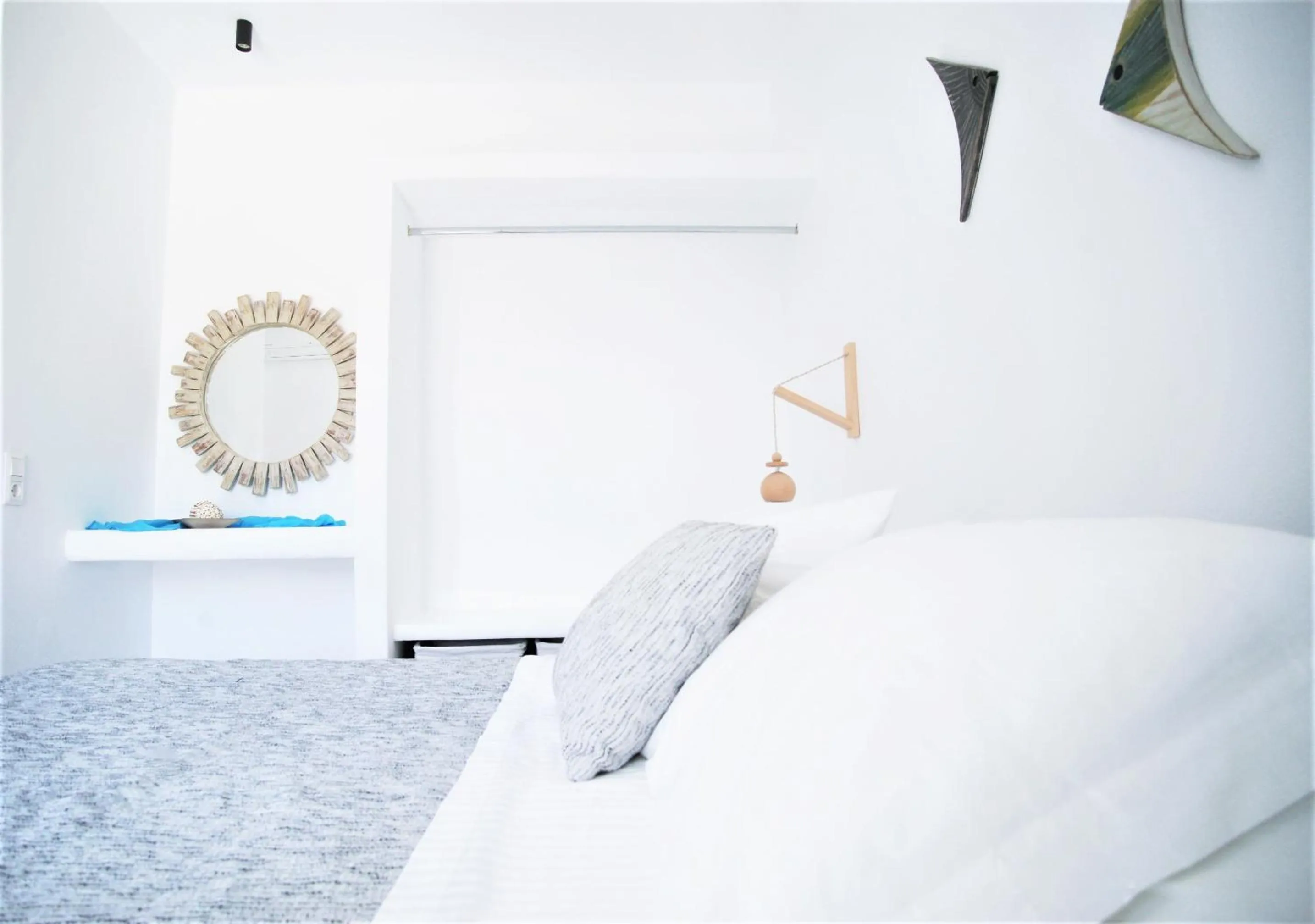 Bed in Krotiri View Paros