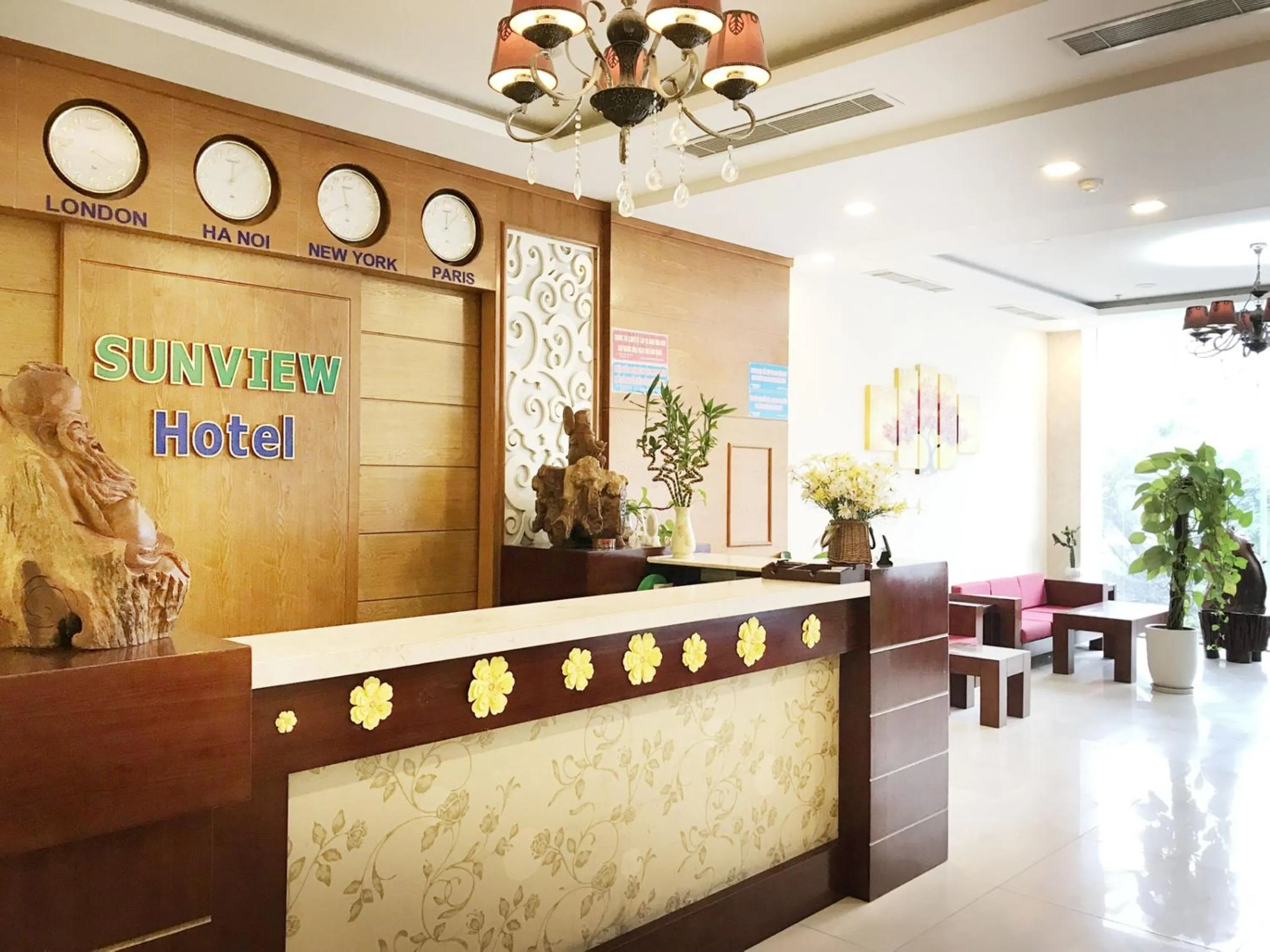 Lobby or reception in Sunview Beach Hotel Danang