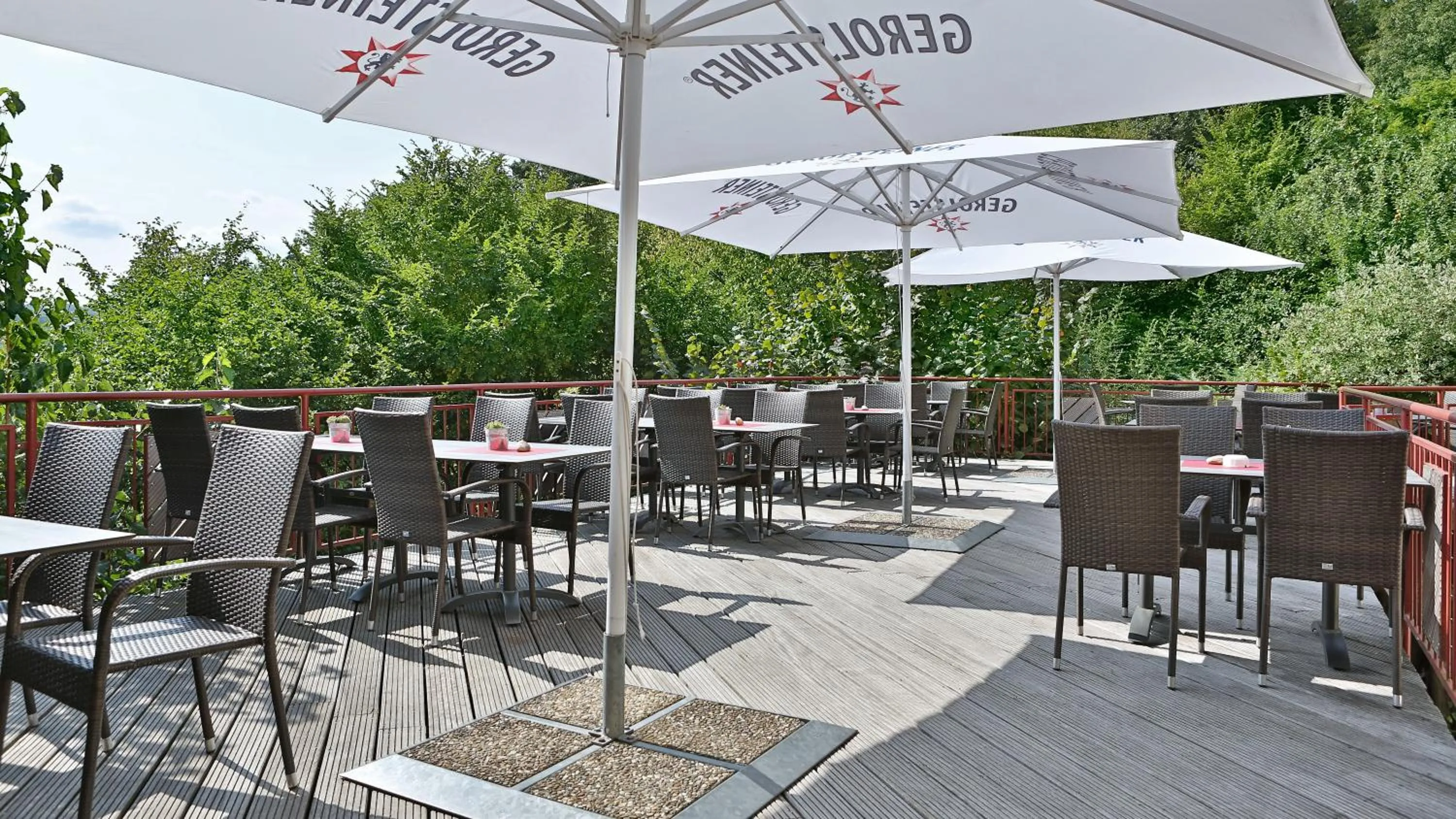 Balcony/Terrace in PANORAMA Hotel Heimbuchenthal