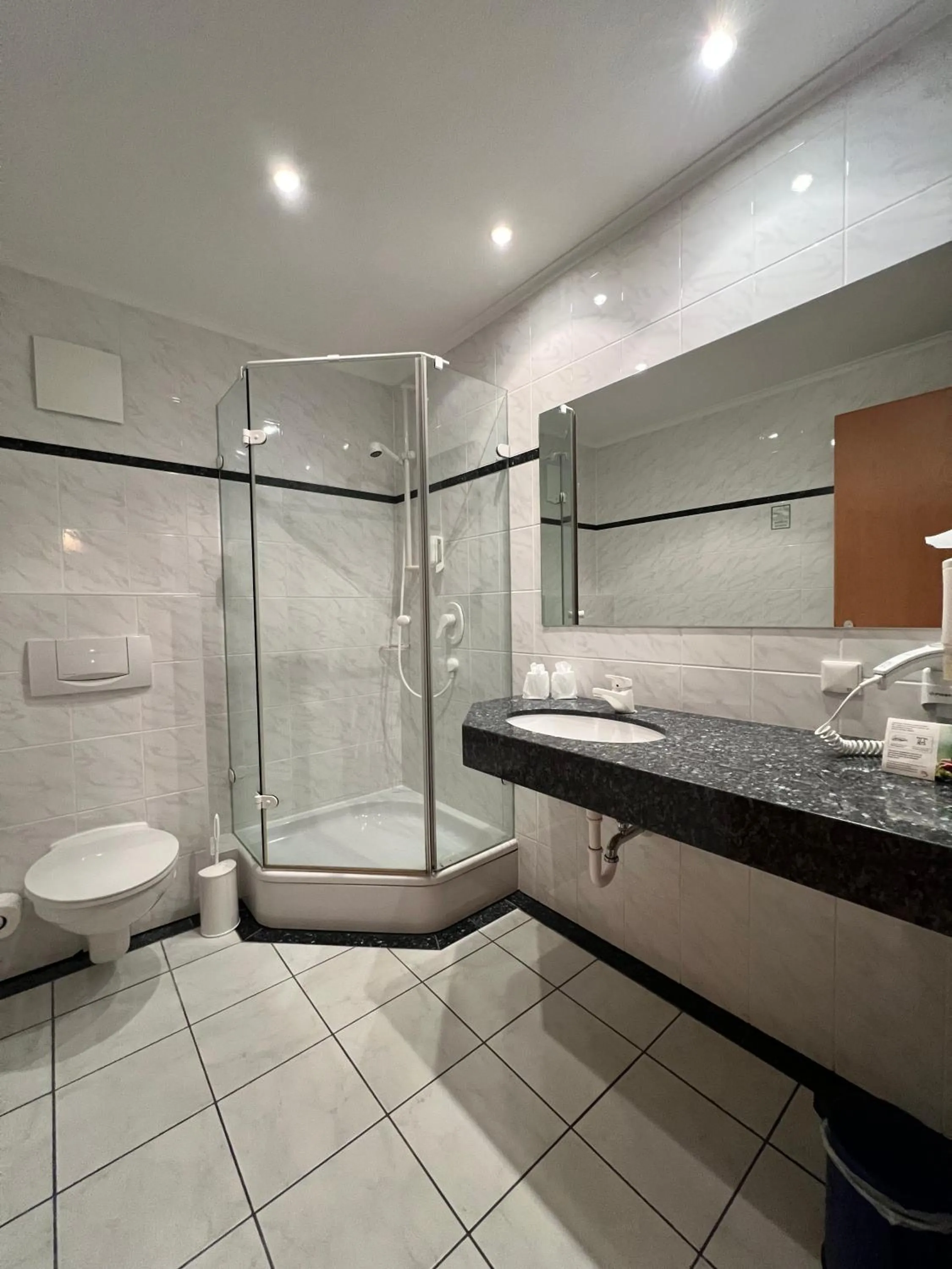 Bathroom in PANORAMA Hotel Heimbuchenthal