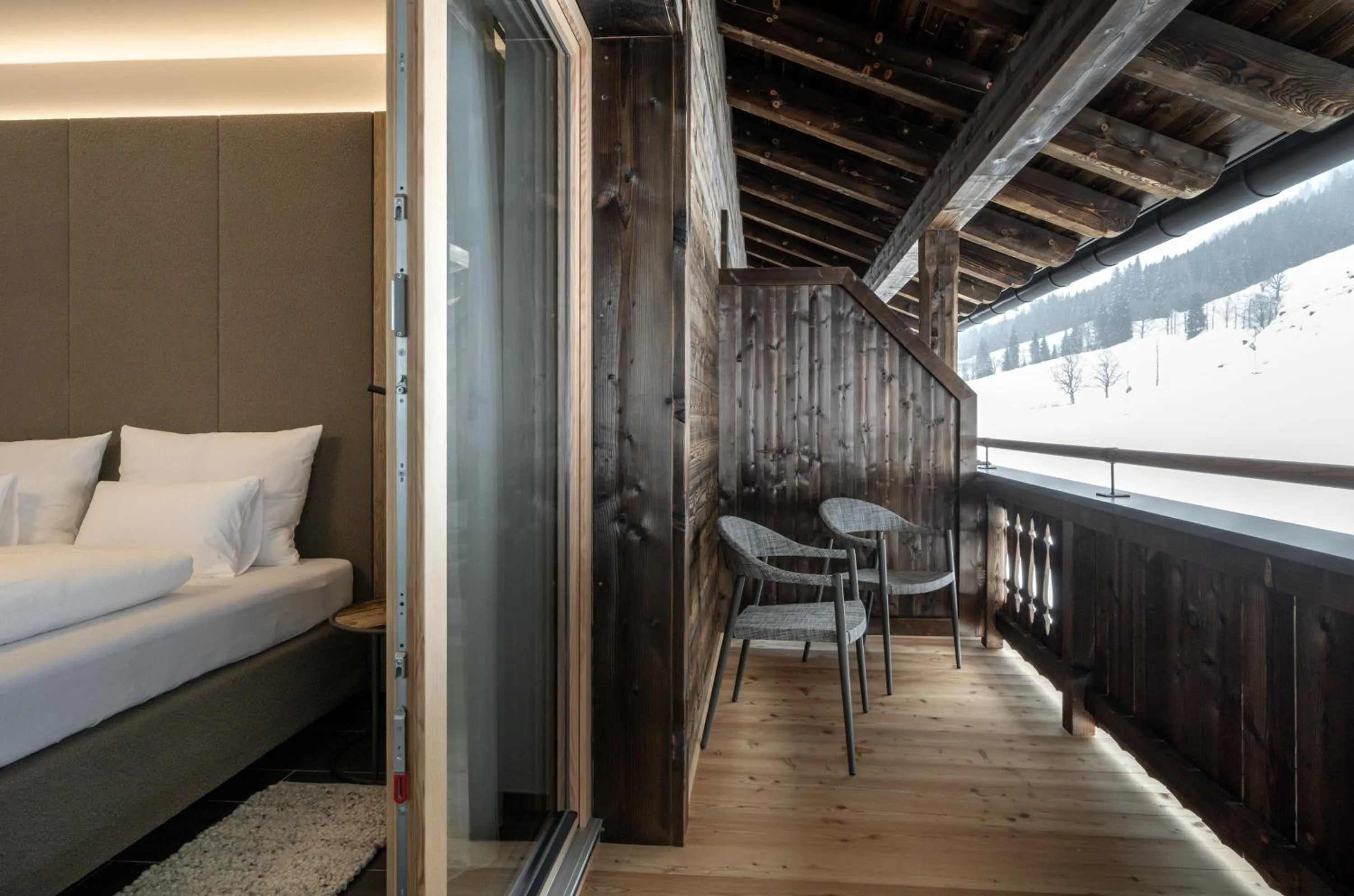 Balcony/Terrace, Bed in Wieshofgut