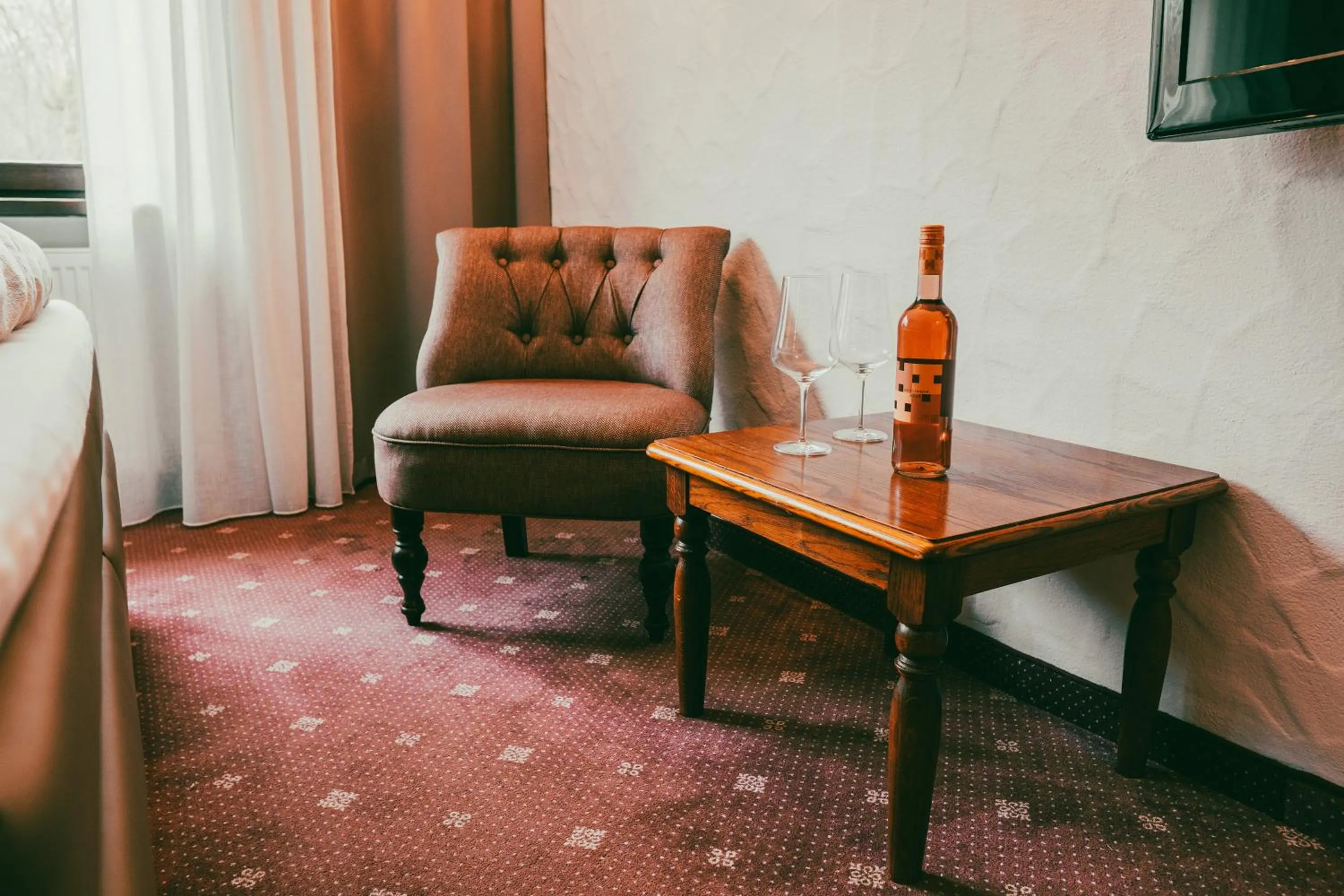 Seating area in Hotel-Restaurant Kreuzberghof Tagungs- und Veranstaltungshotel