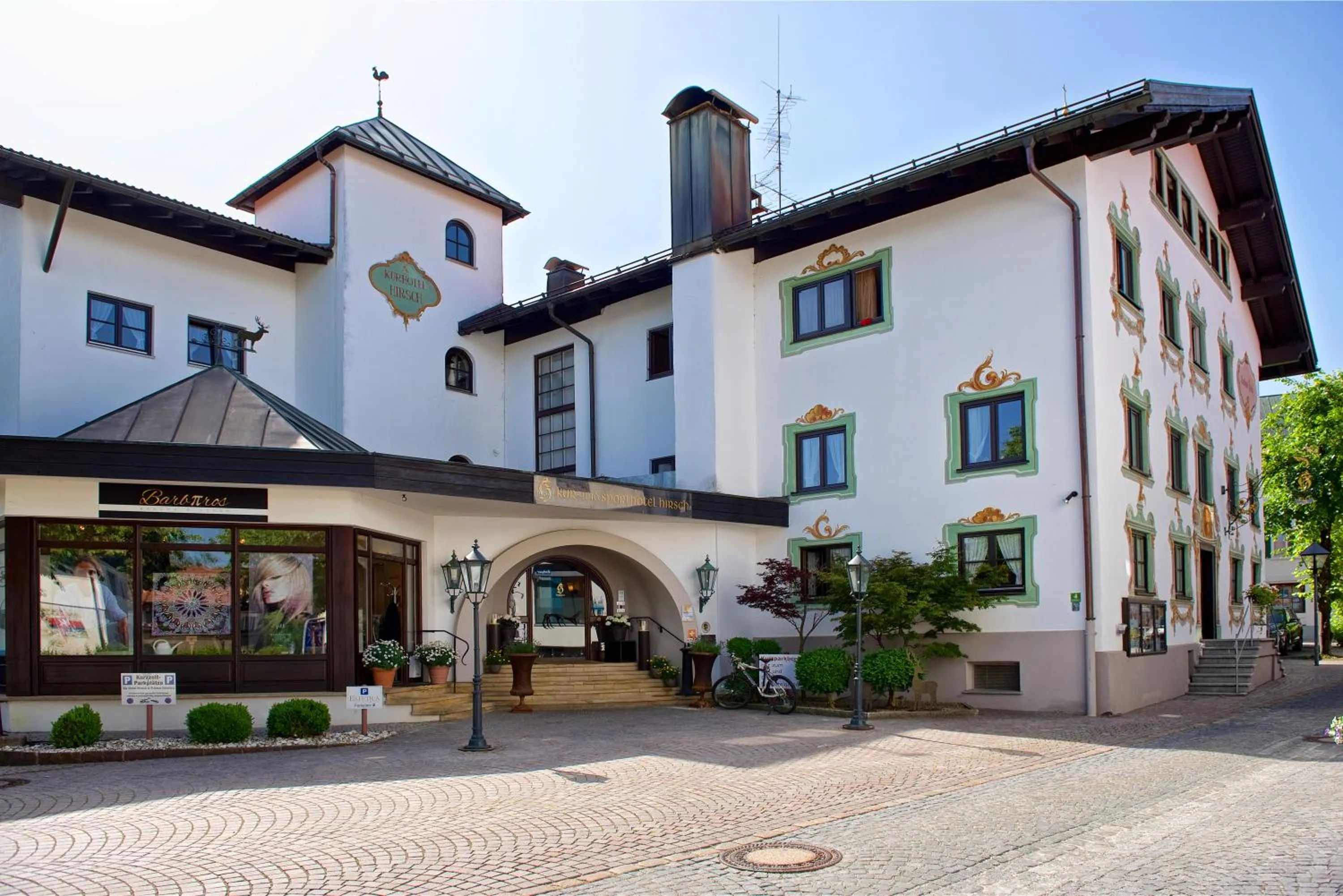 Property building in Hotel Hirsch