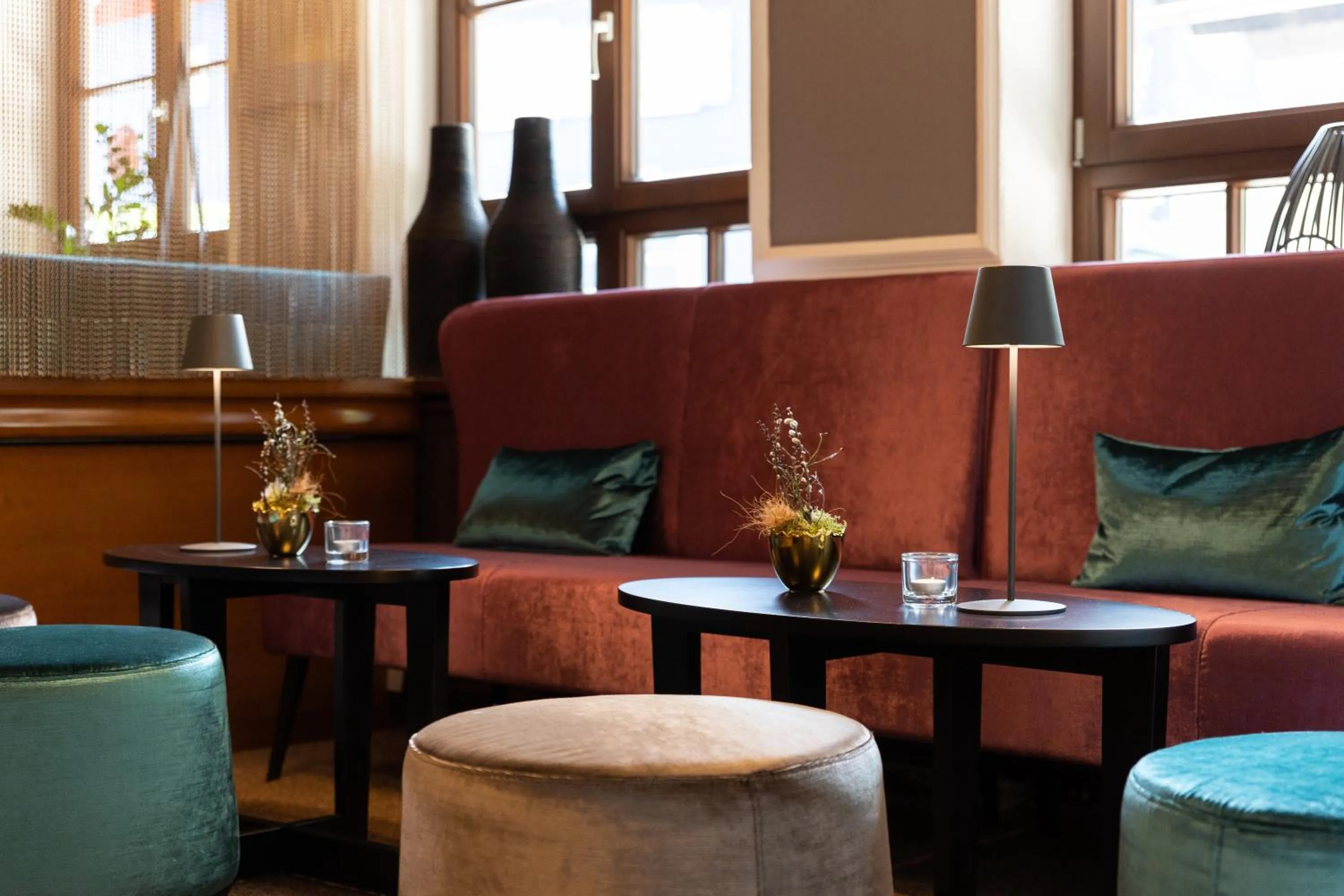 Lobby or reception in Hotel Hirsch