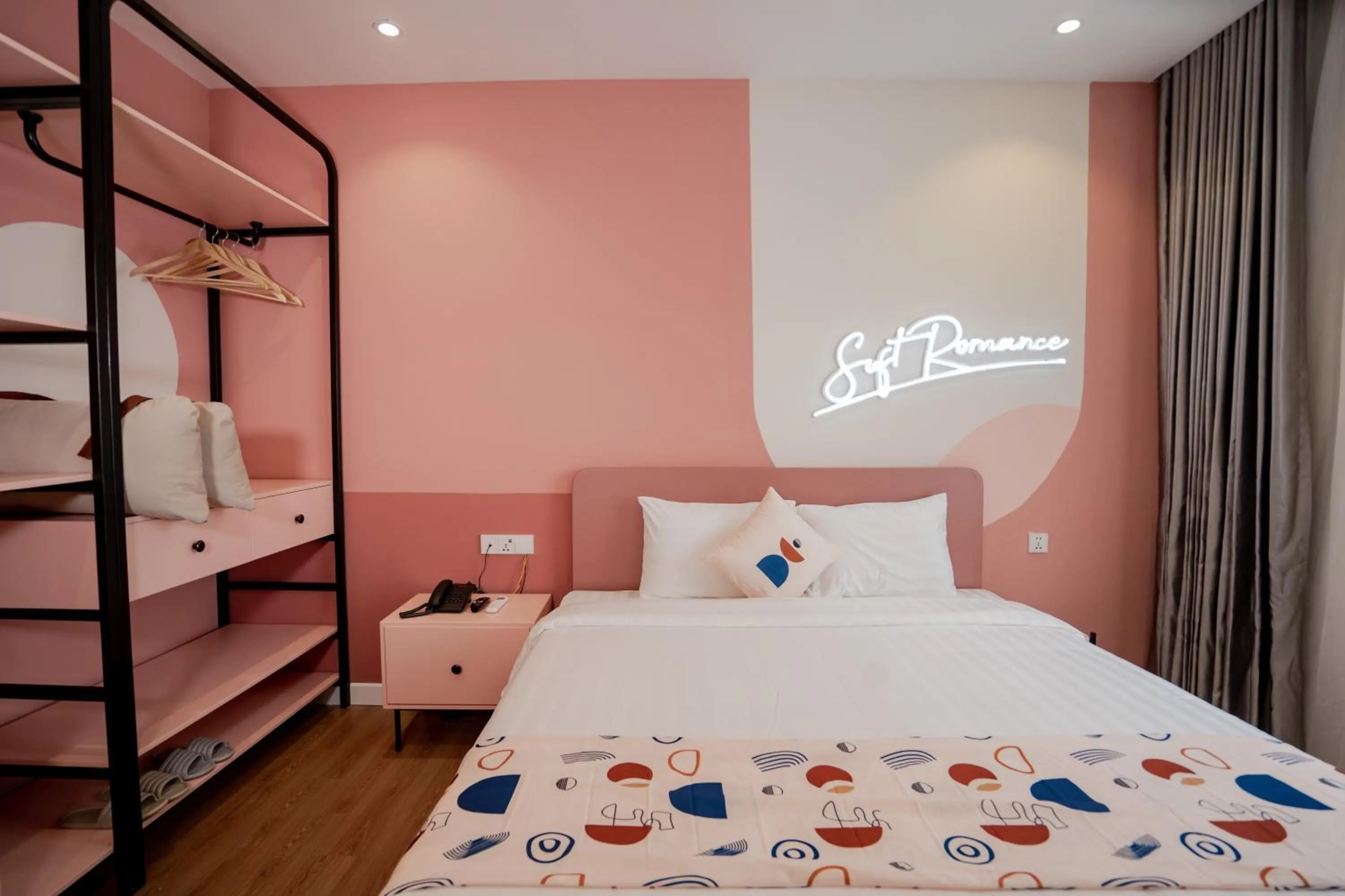 Bed in Palette Collect's Boutique Hotel Ha Long