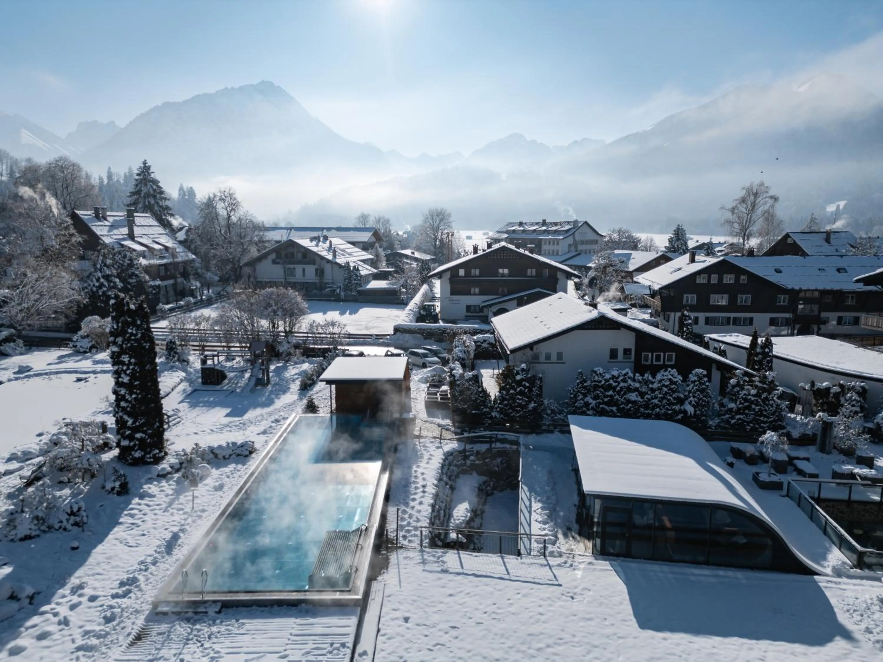 Swimming pool in Hotel Franks