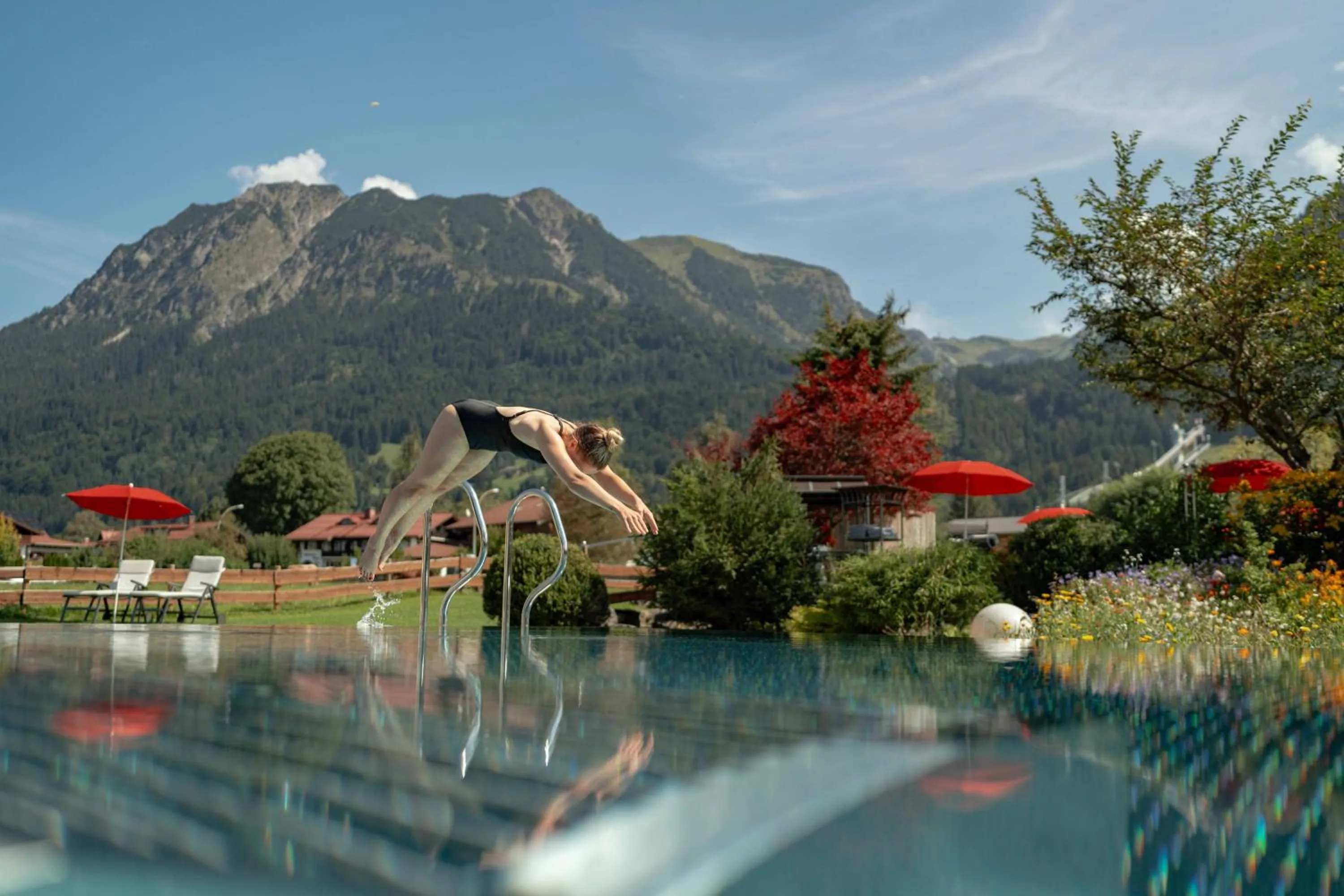 Swimming pool in Hotel Franks