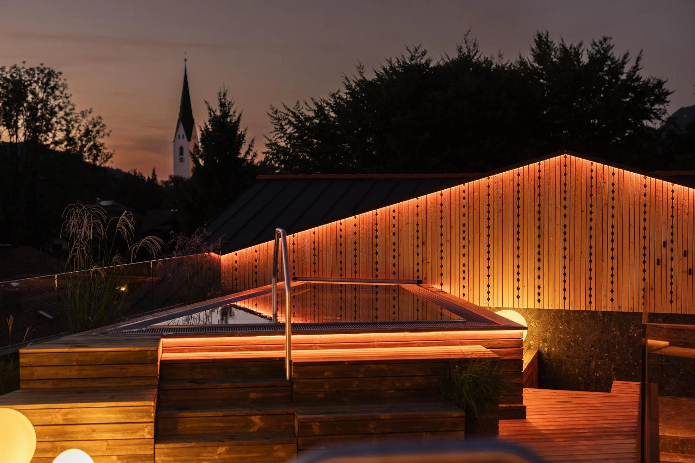 Swimming pool in Hotel Franks