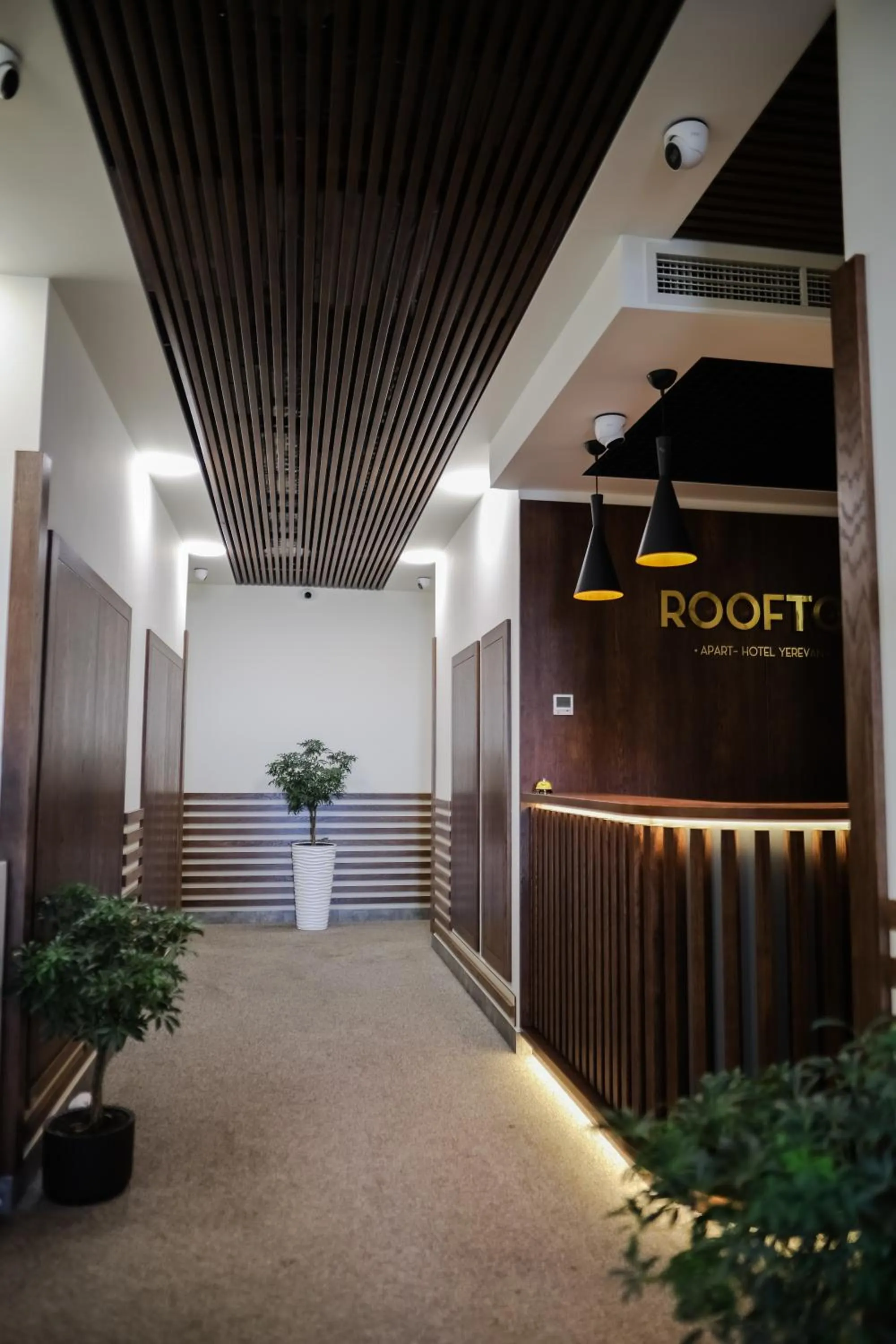 Lobby or reception in Rooftop Apart-Hotel