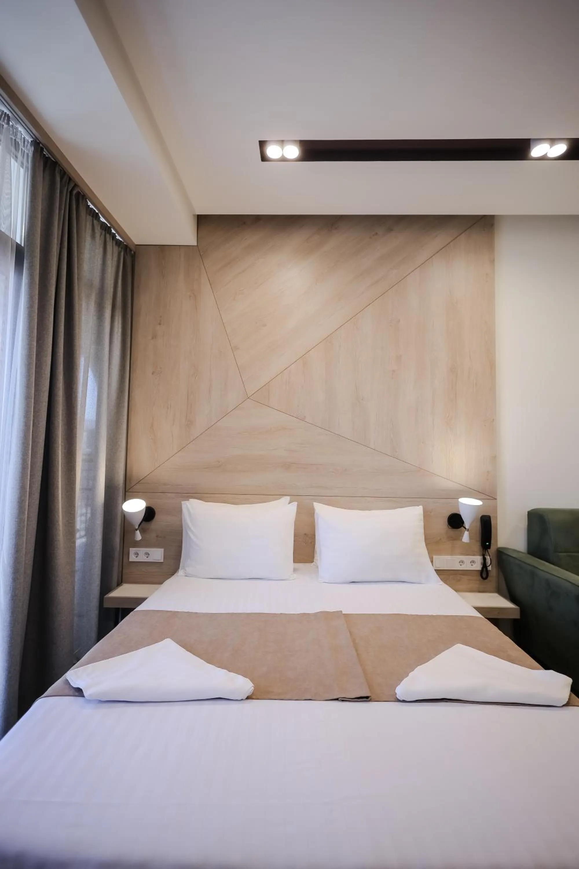 Bed in Rooftop Apart-Hotel