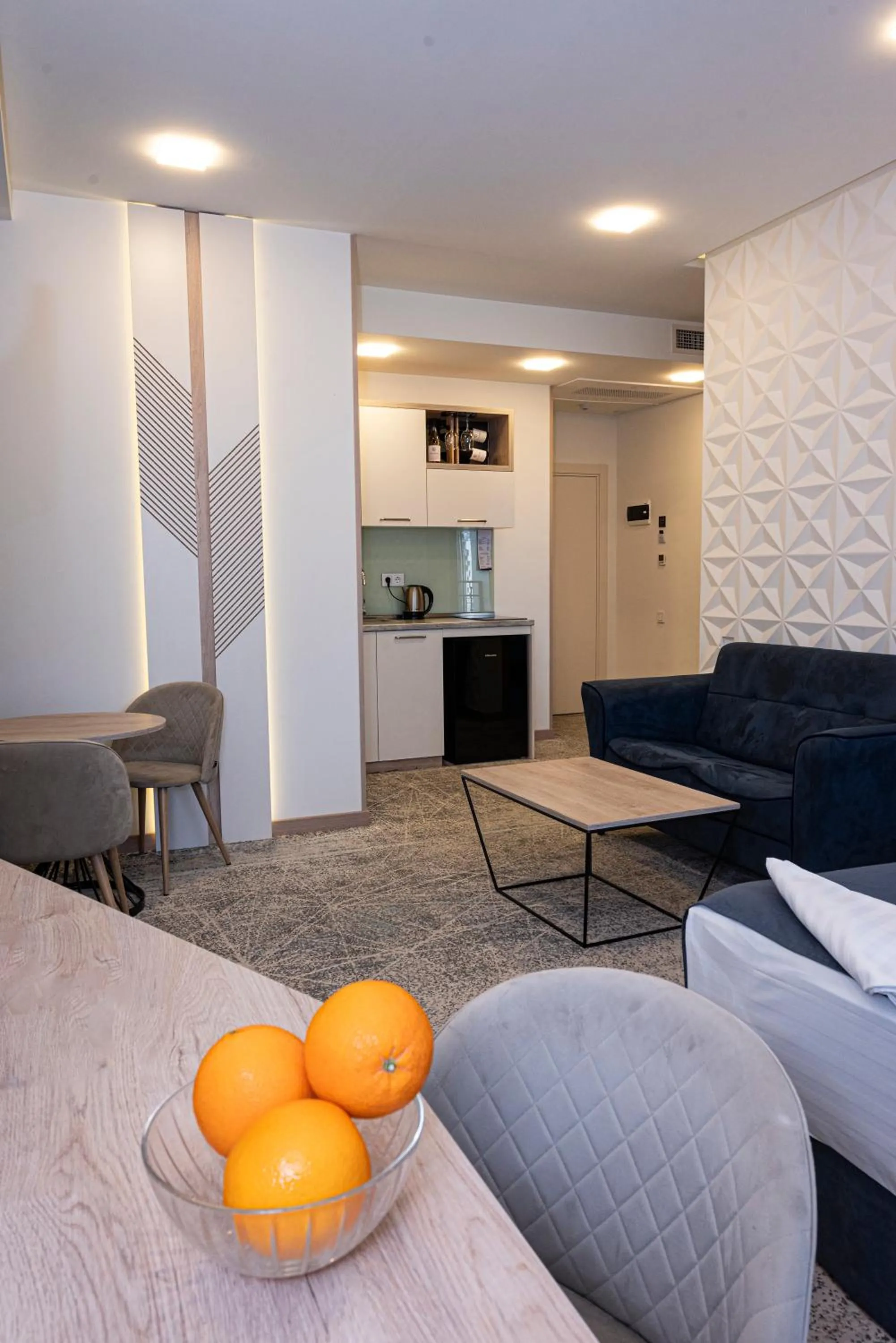 Kitchen or kitchenette in Rooftop Apart-Hotel