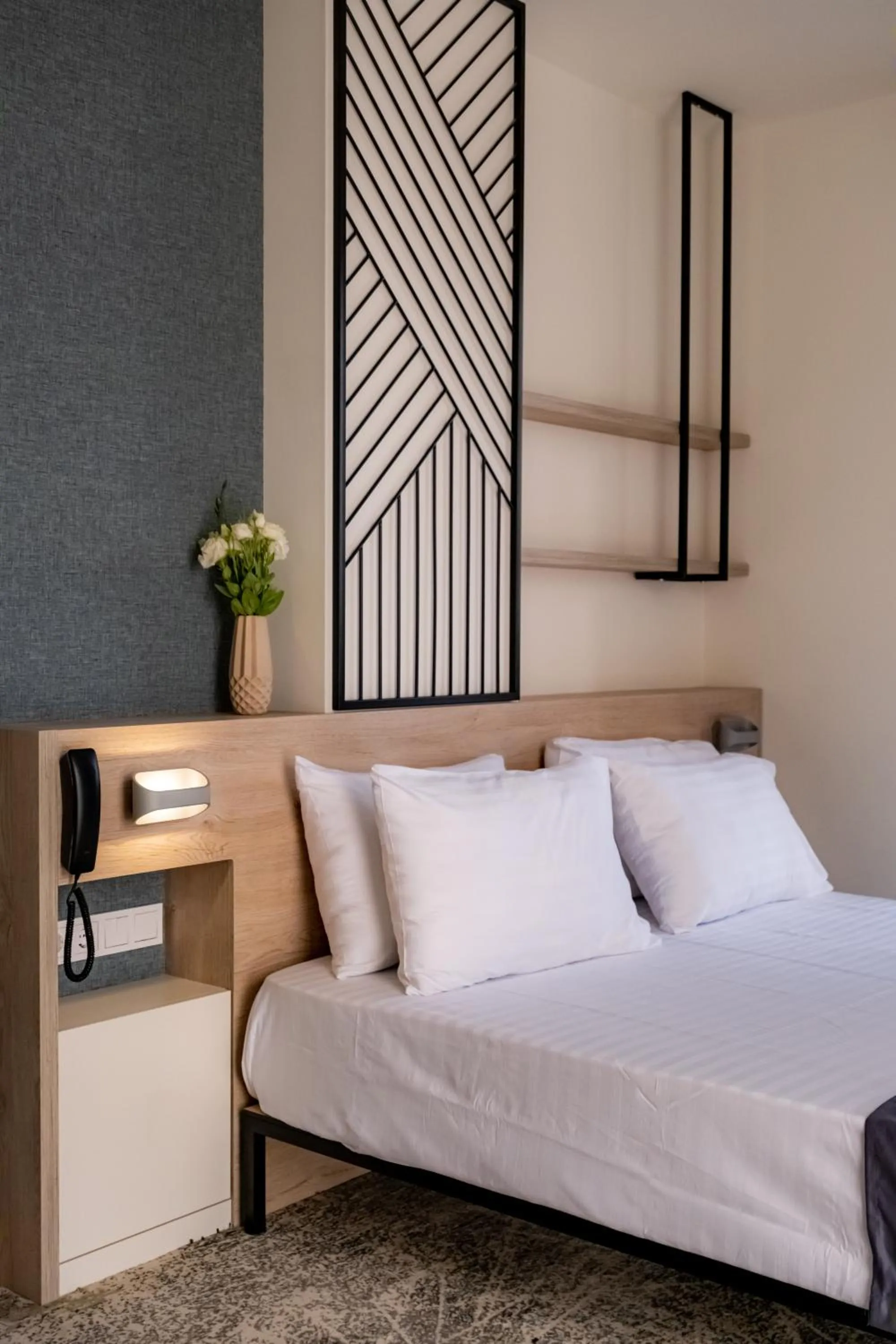 Bed in Rooftop Apart-Hotel