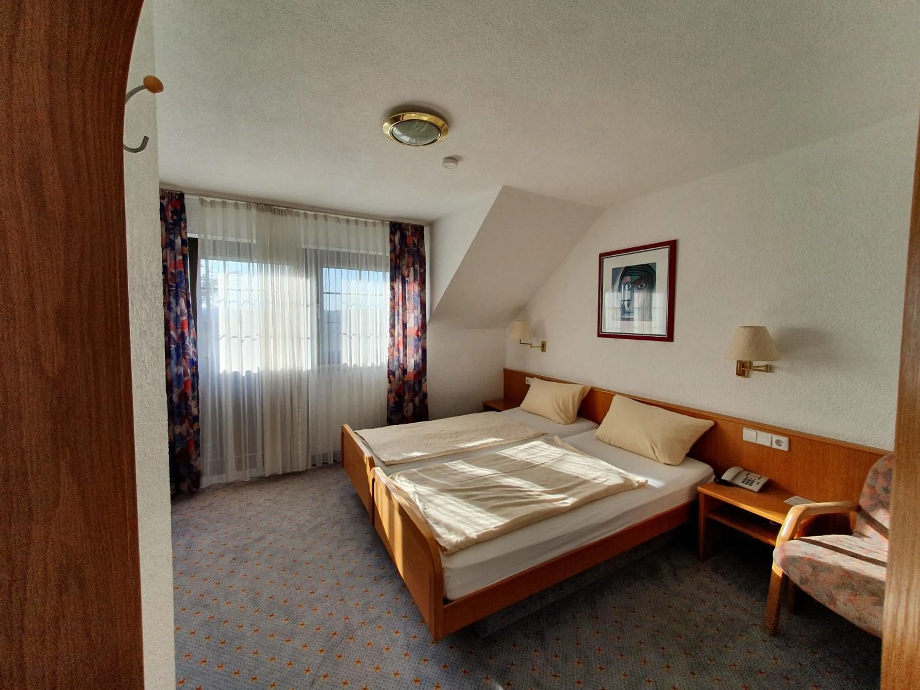 Photo of the whole room, Bed in Landgasthaus Hotel Maien