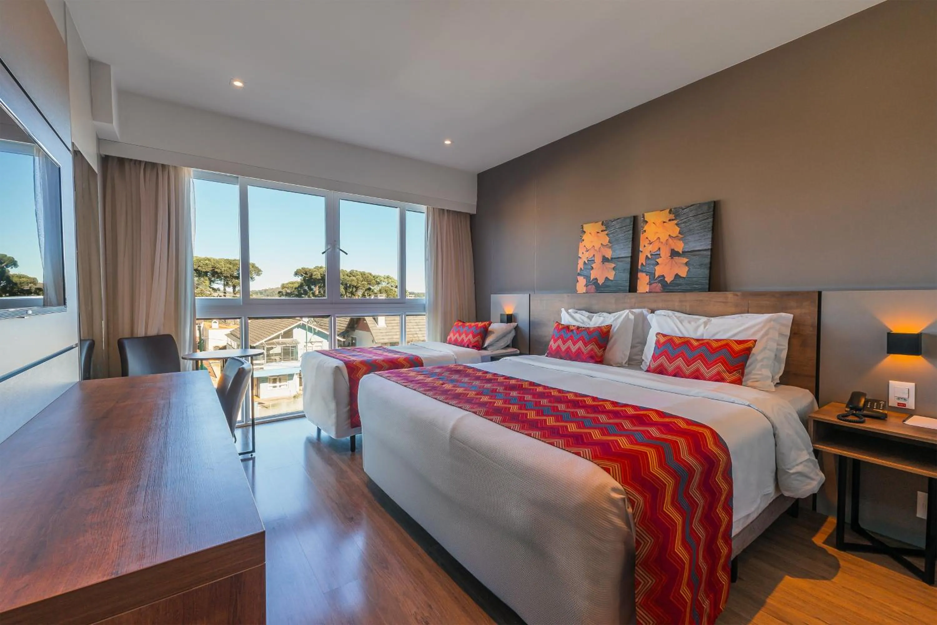 View (from property/room), Bed in Laghetto Stilo Vita