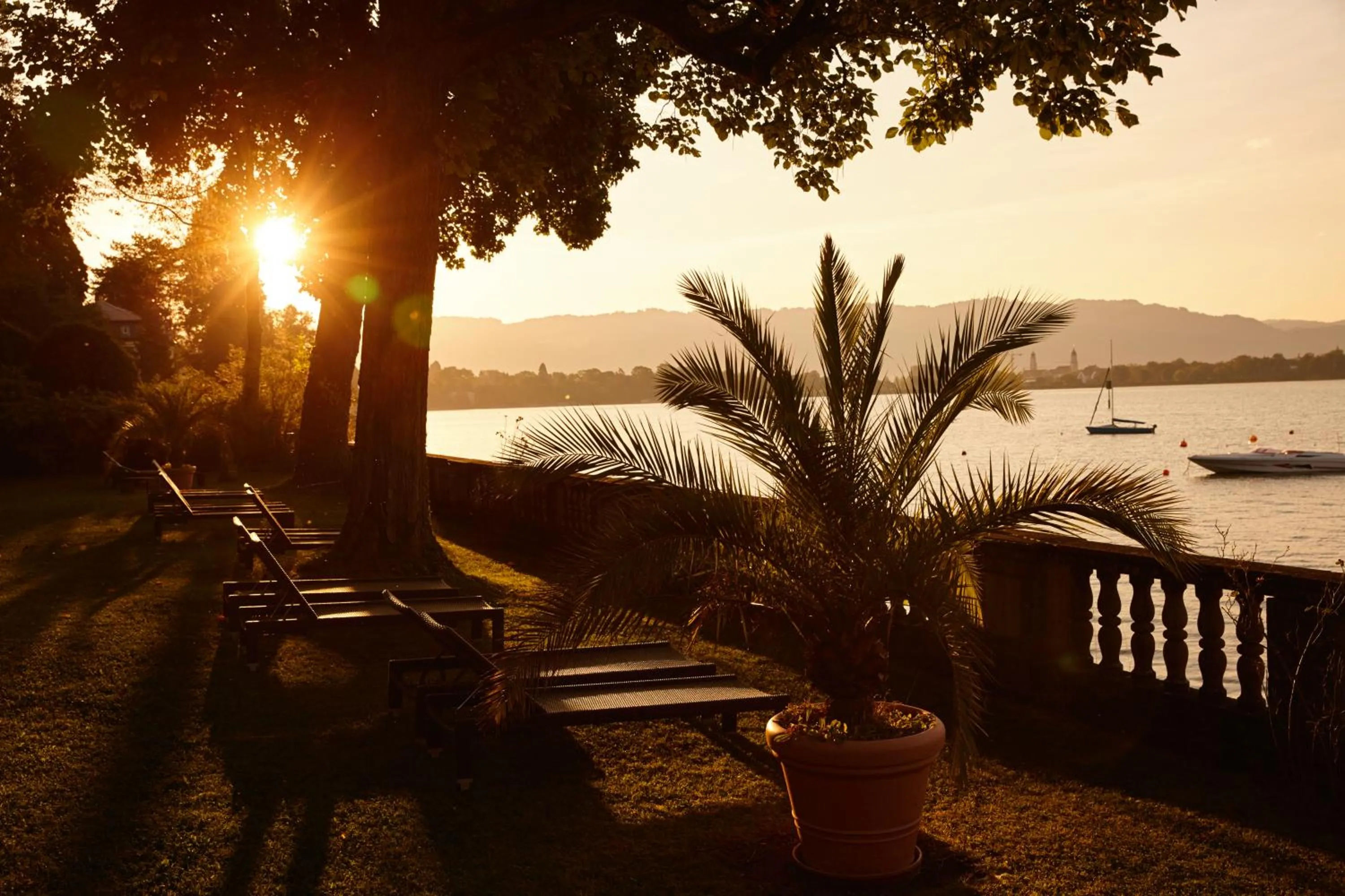 Lake view in Hotel Bad Schachen
