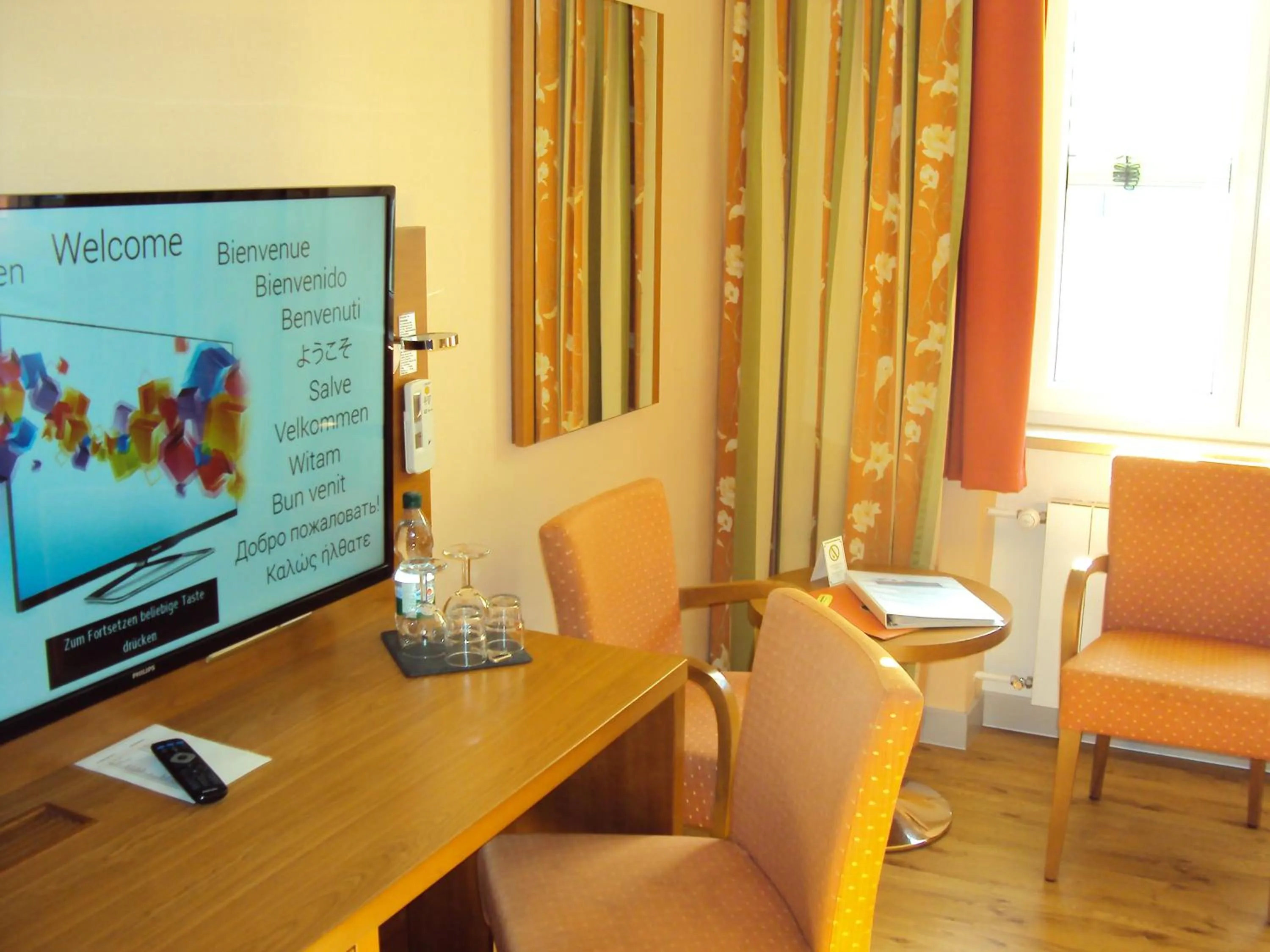 Seating area in Hotel Alter Kranen