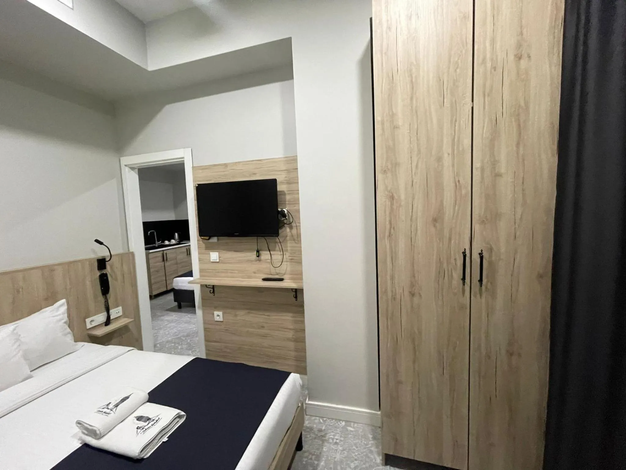 Bed in Taksim Galatist Hotel