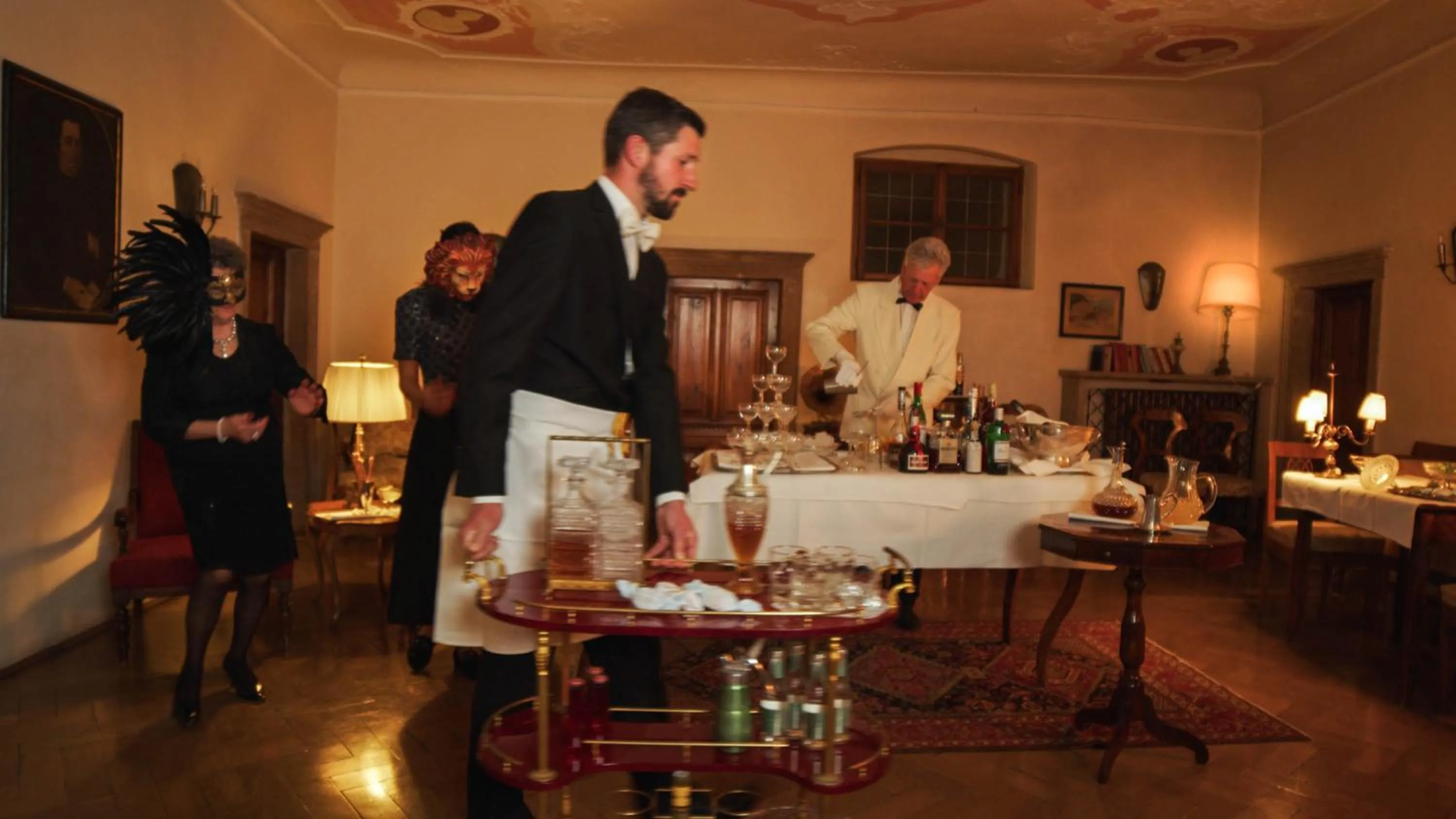 Lounge or bar in Weisses Rössl