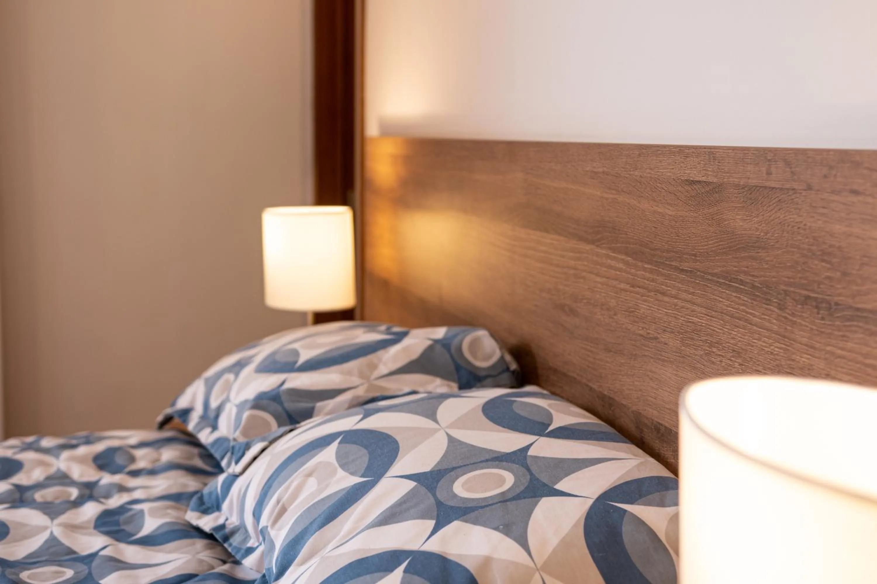 Bed in Hotel San Benito Cuenca