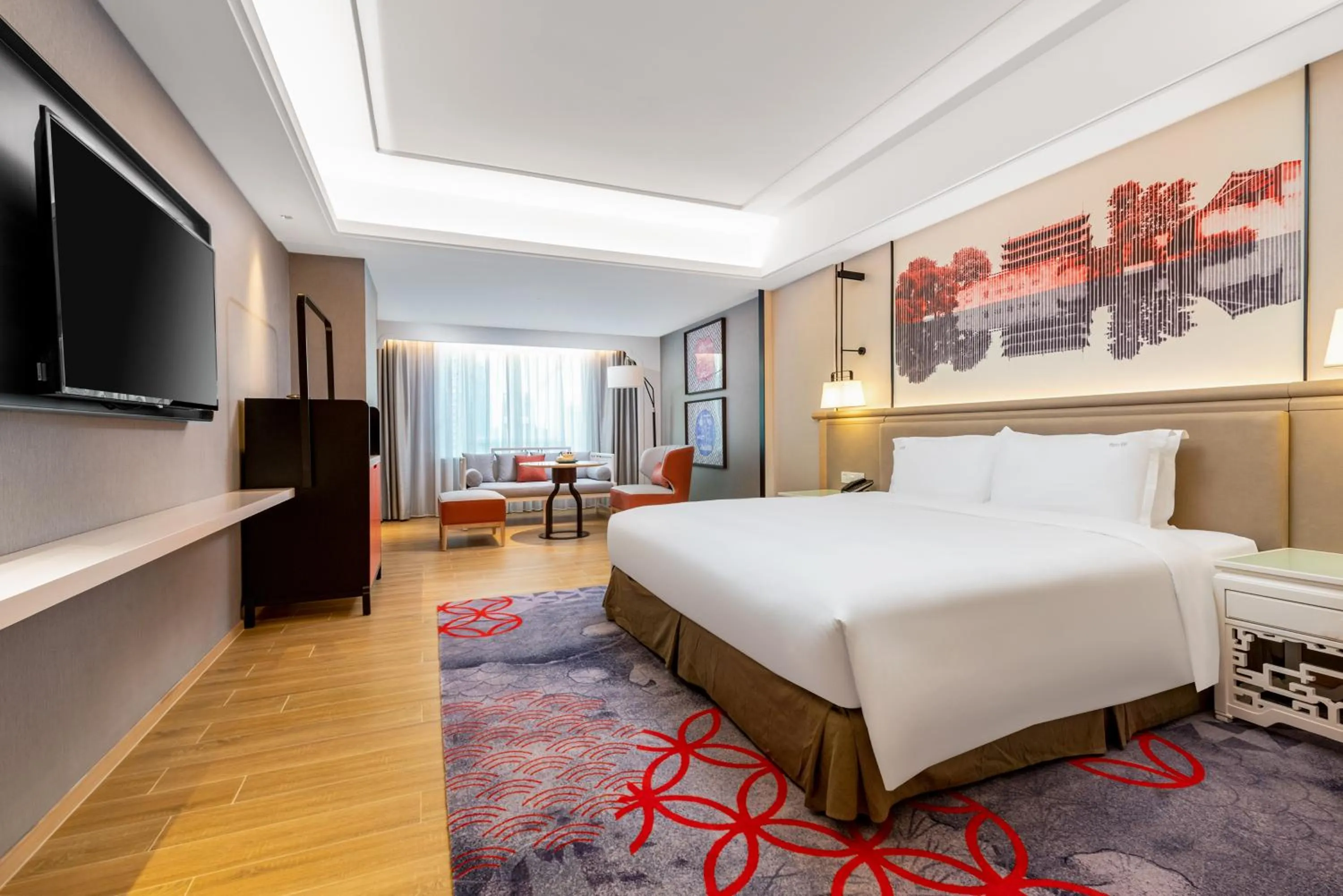 Bed in voco Guangzhou Shifu by IHG