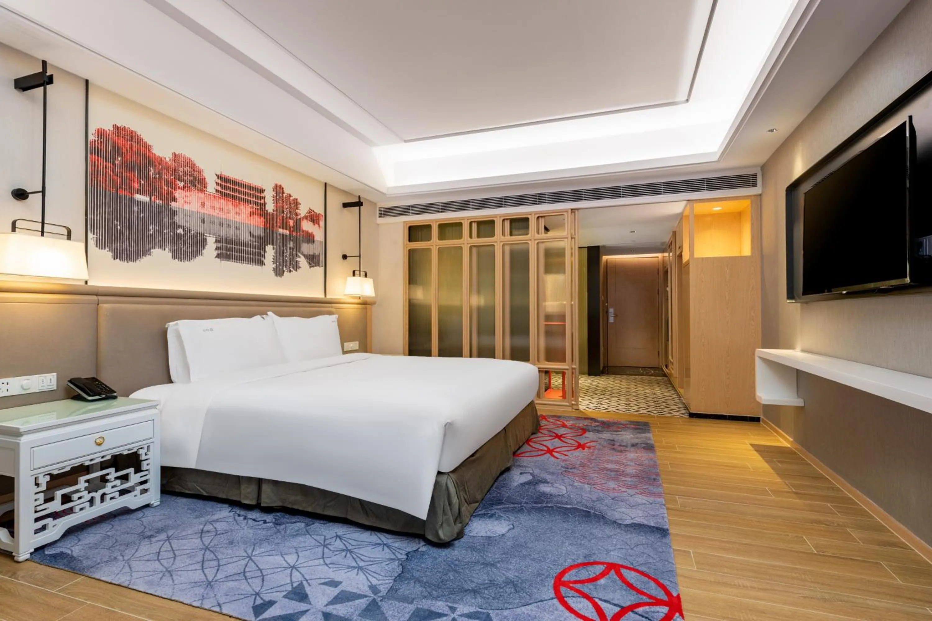 Bed in voco Guangzhou Shifu by IHG