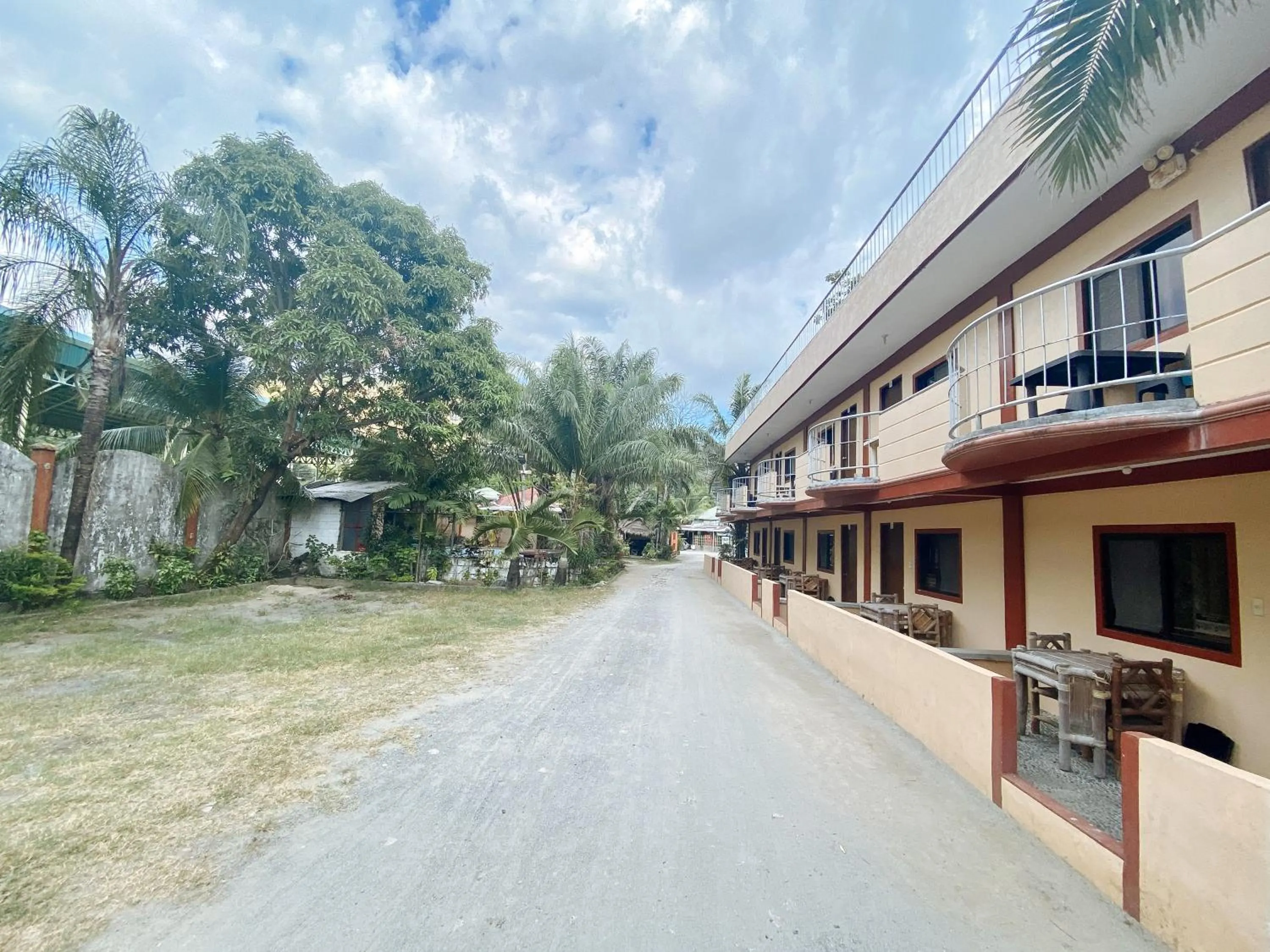 Property building in RedDoorz Hostel at Megans Paradisio Beach Resort