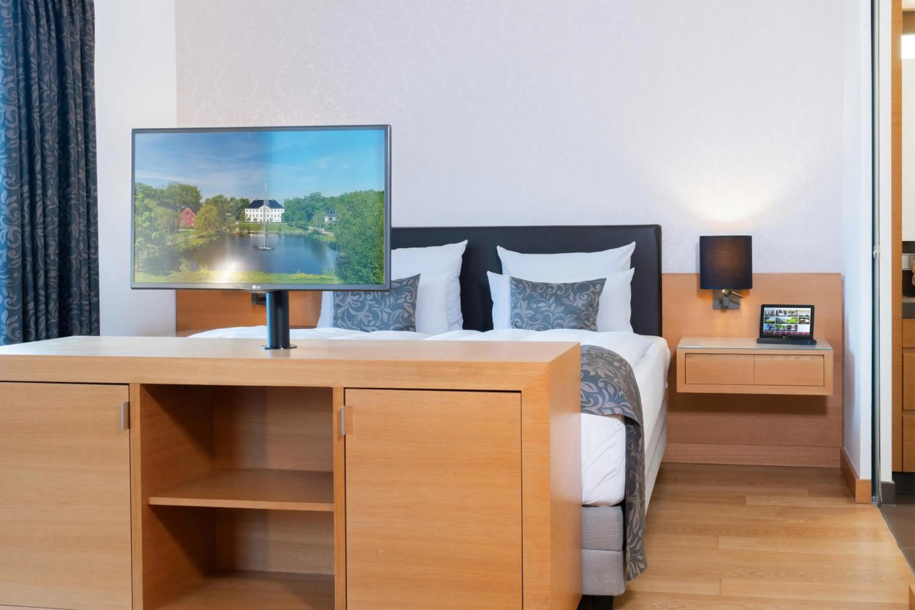 Bed in Schlossgut Gross Schwansee