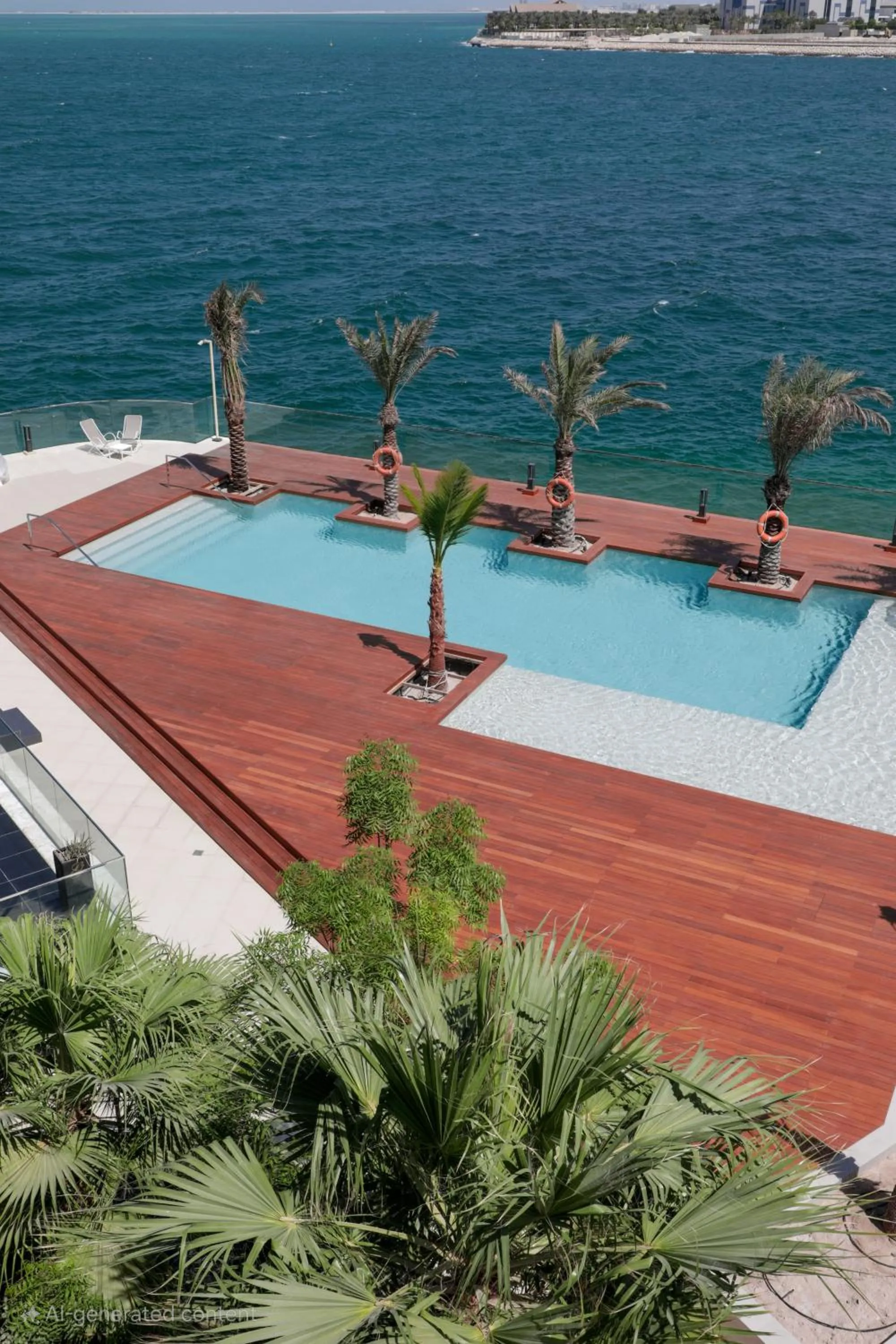 Swimming pool in Grand Swiss-Belhotel Waterfront Seef