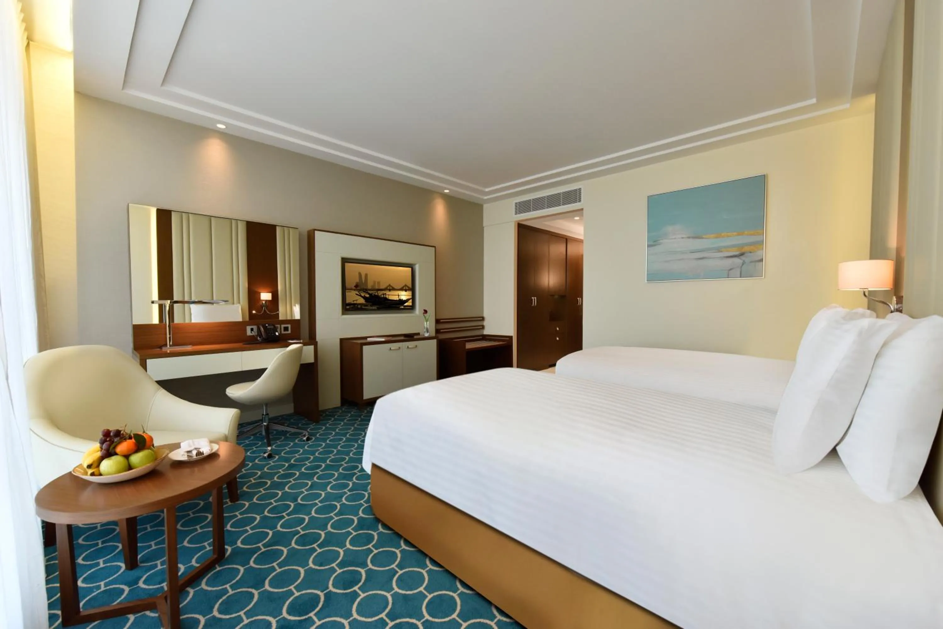 TV and multimedia, Bed in Grand Swiss-Belhotel Waterfront Seef