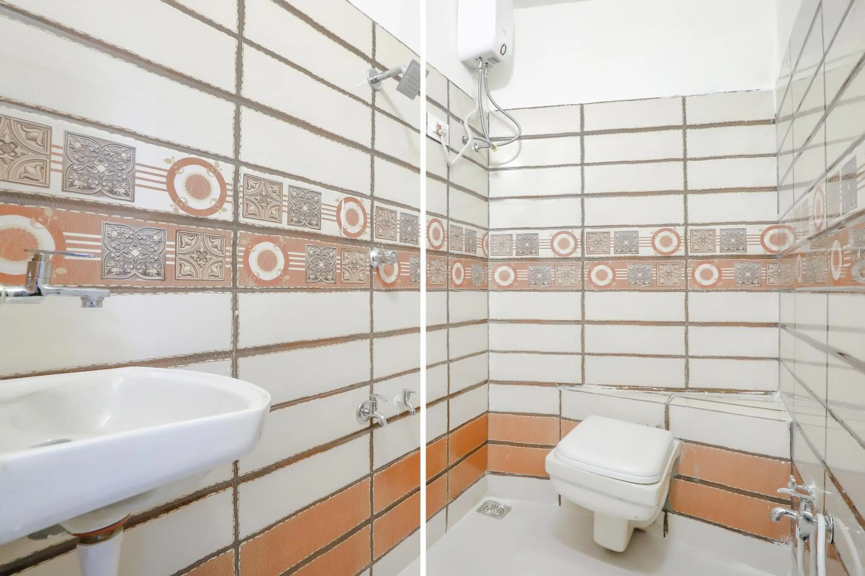 Bathroom in Hotel O Shiva