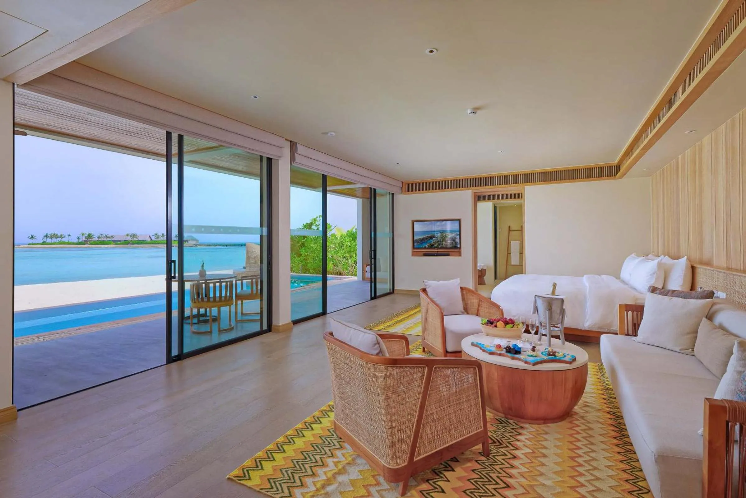 Pool view in Kuda Villingili Maldives, Free Return Transfers 03 nights & above