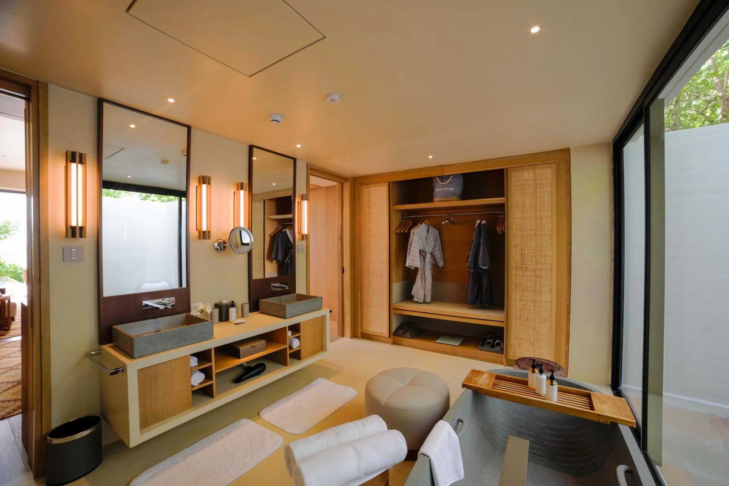 Bathroom in Kuda Villingili Maldives, Free Return Transfers 03 nights & above