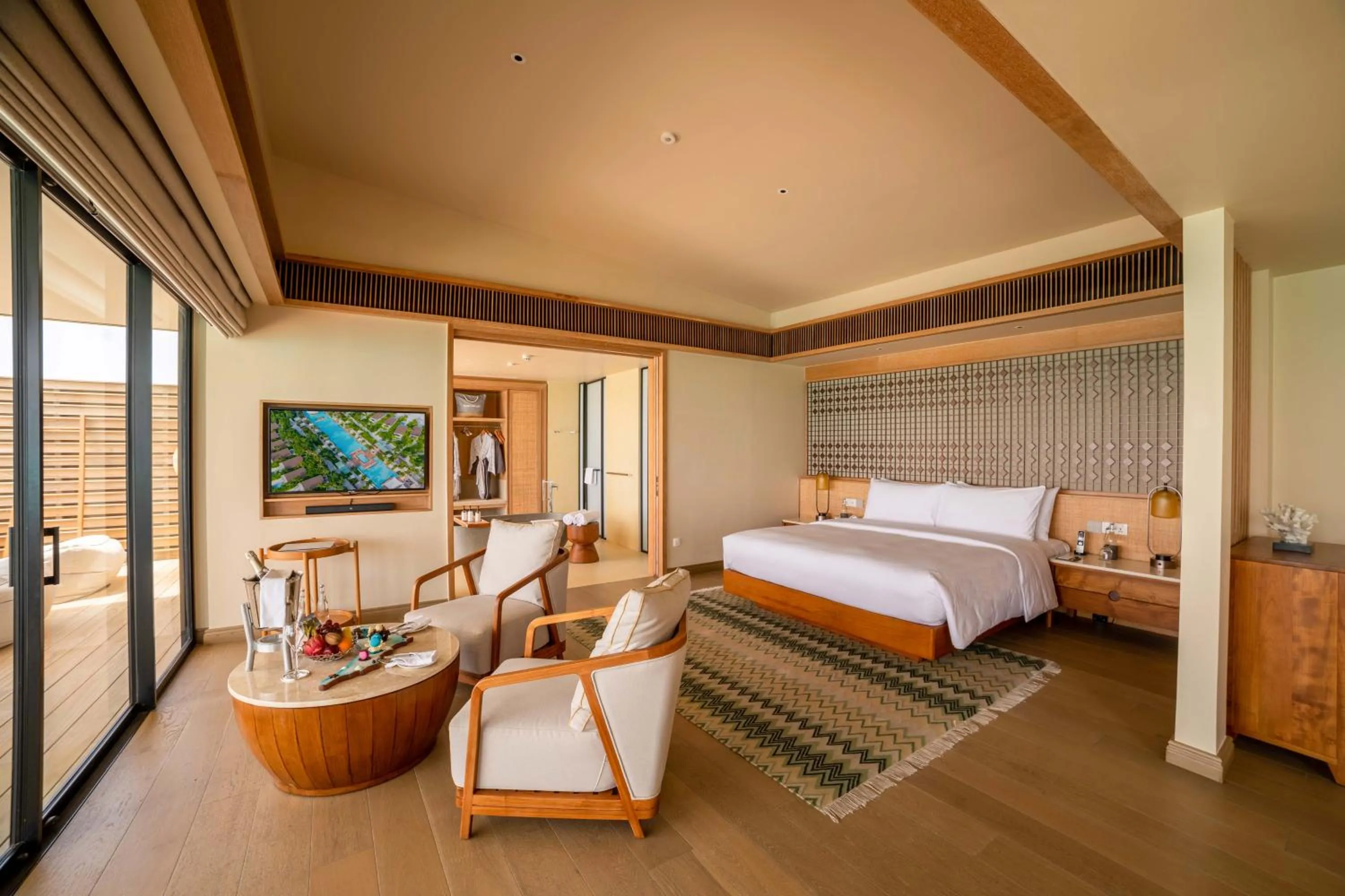 Bedroom, Bed in Kuda Villingili Maldives, Free Return Transfers 03 nights & above