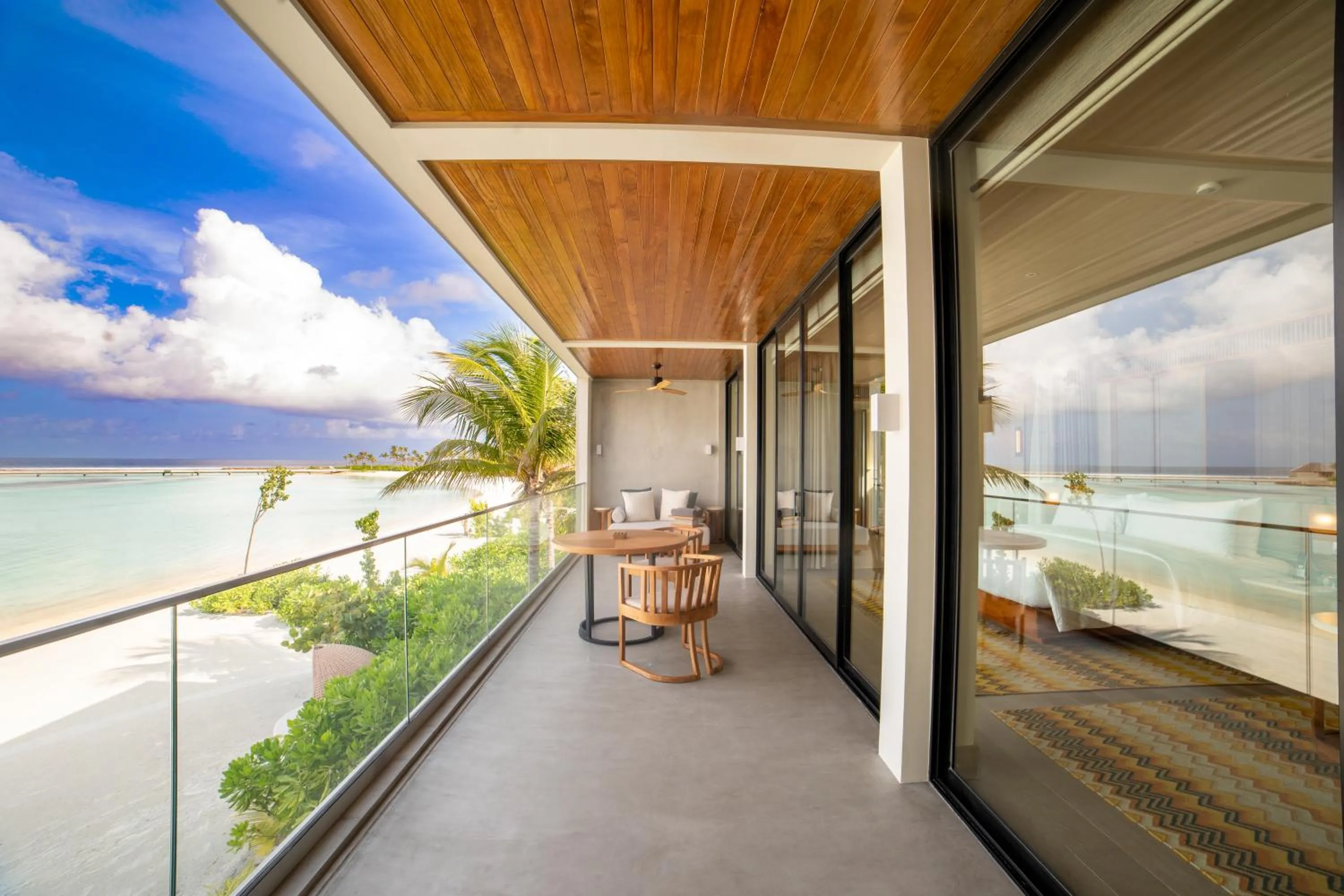 Balcony/Terrace in Kuda Villingili Maldives, Free Return Transfers 03 nights & above