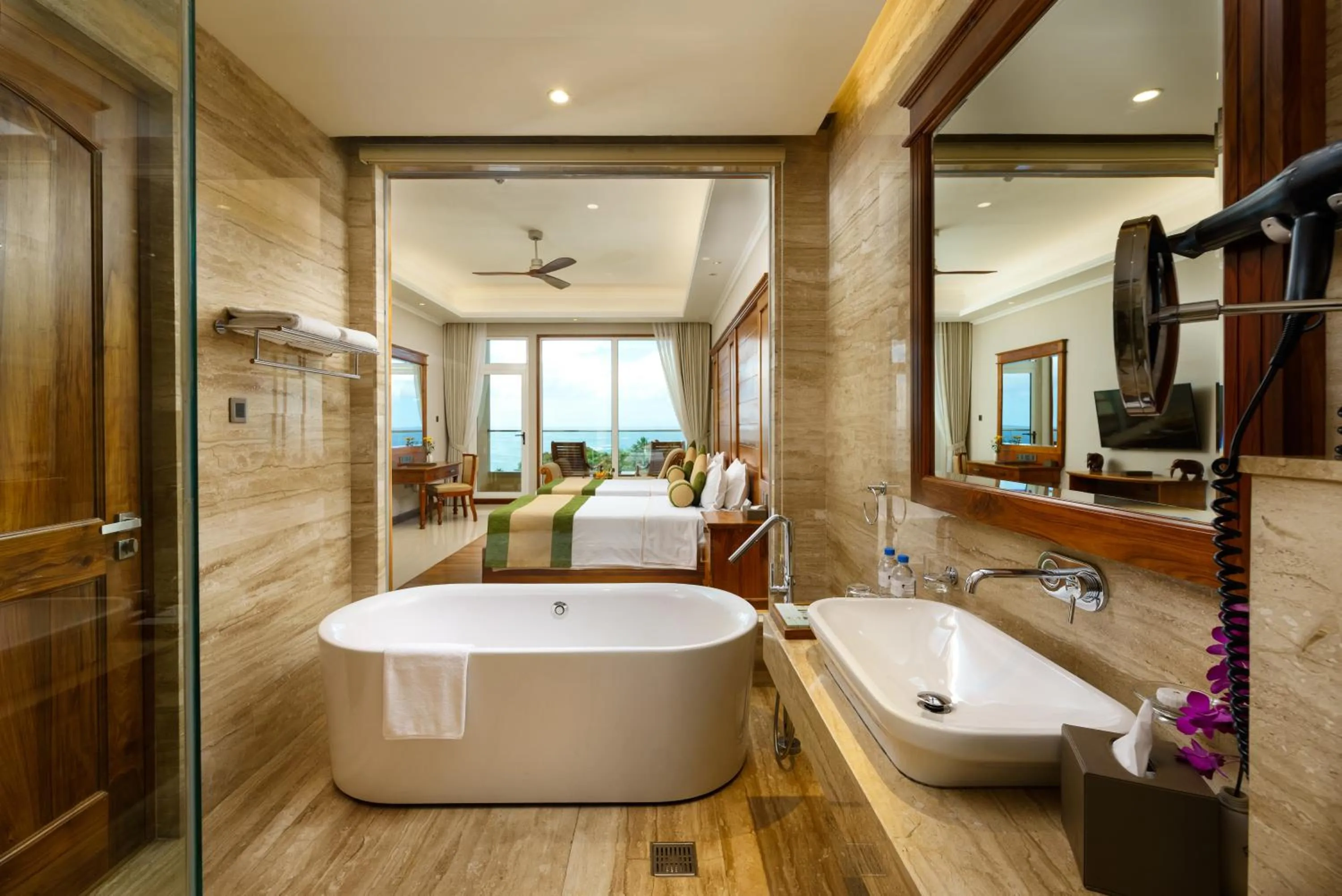 Toilet in Araliya Beach Resort & Spa Unawatuna- Where you meet the sea all year