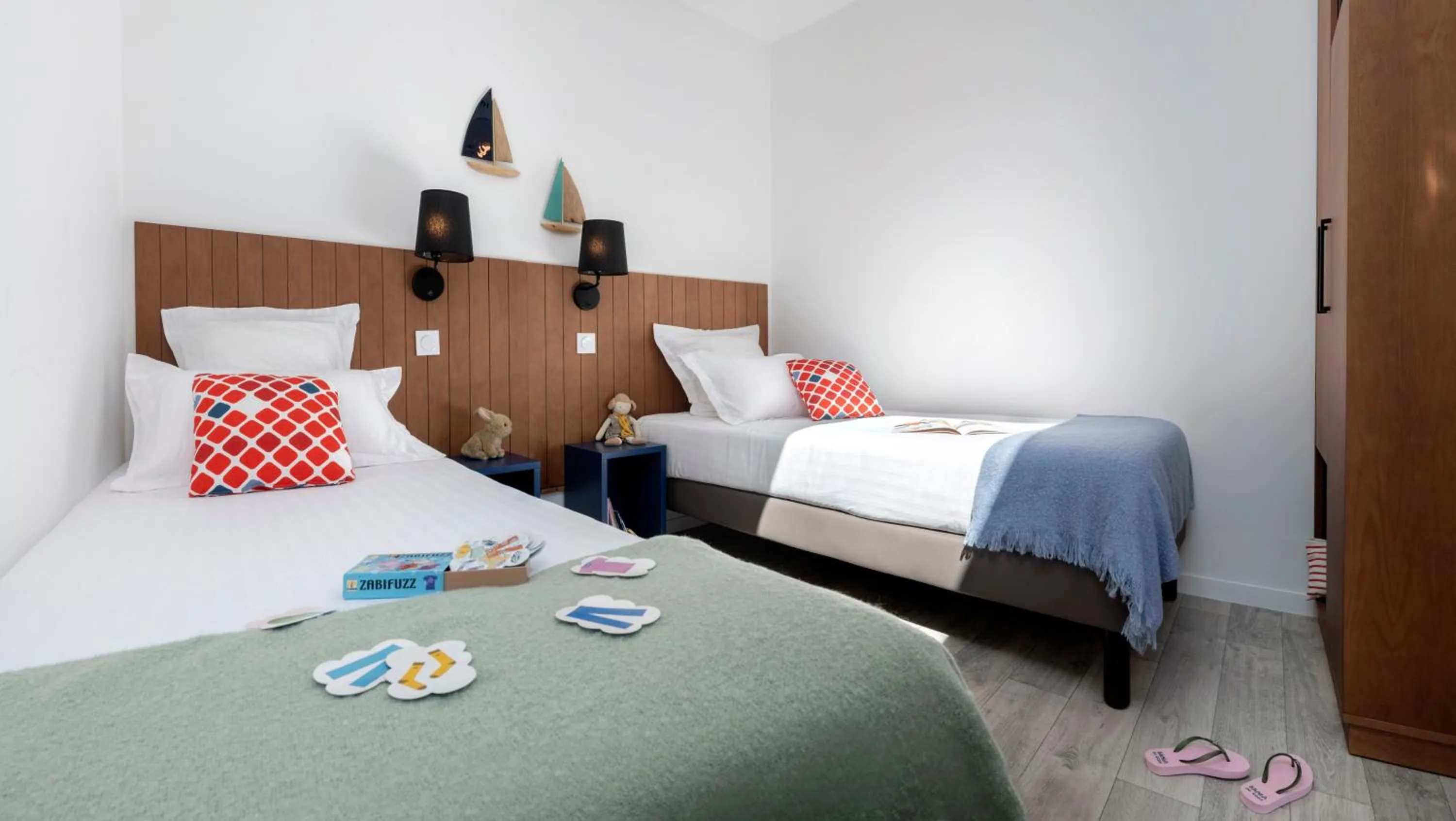 Bed in Pierre & Vacances Premium Les Villas d'Olonne